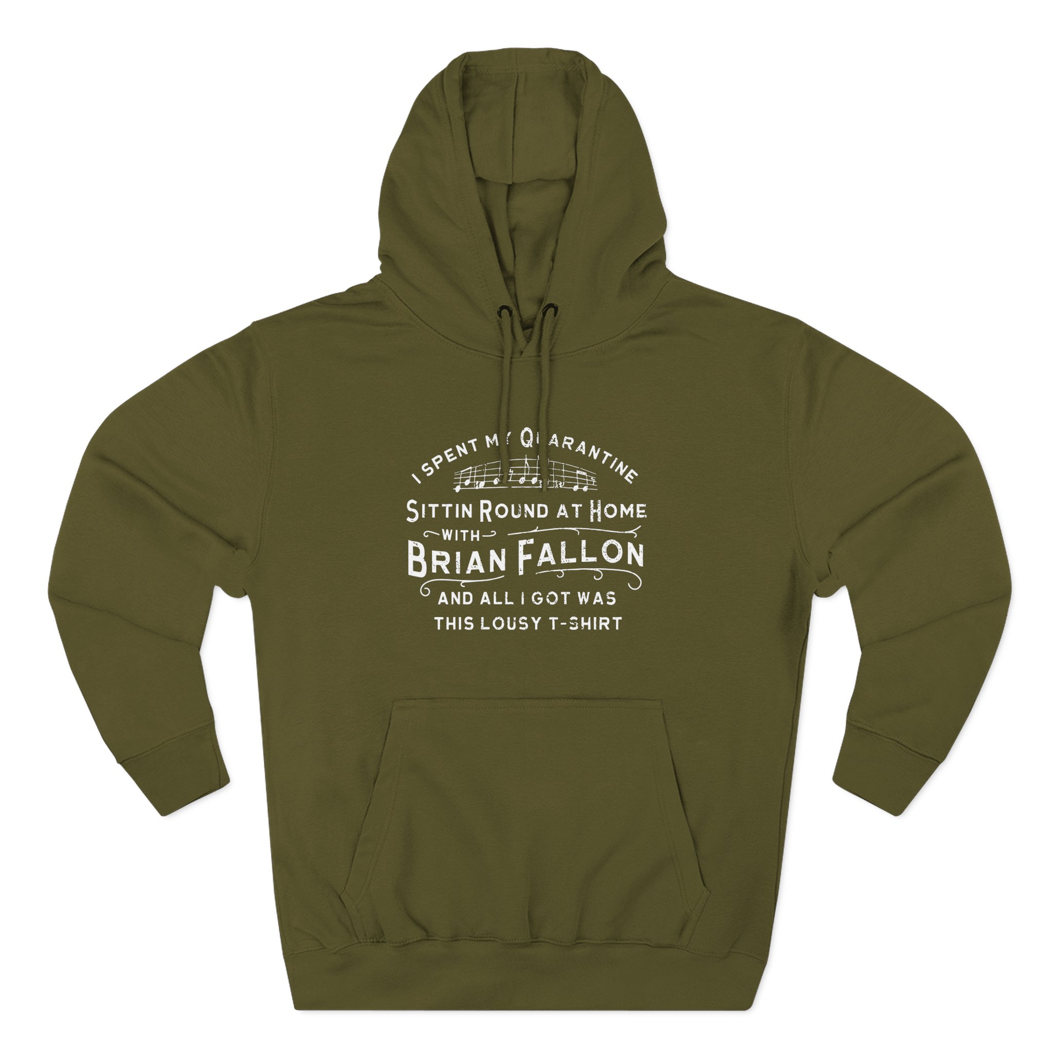 Brian Fallon Sittin Round Three-Panel Fleece Hoodie - Image 5