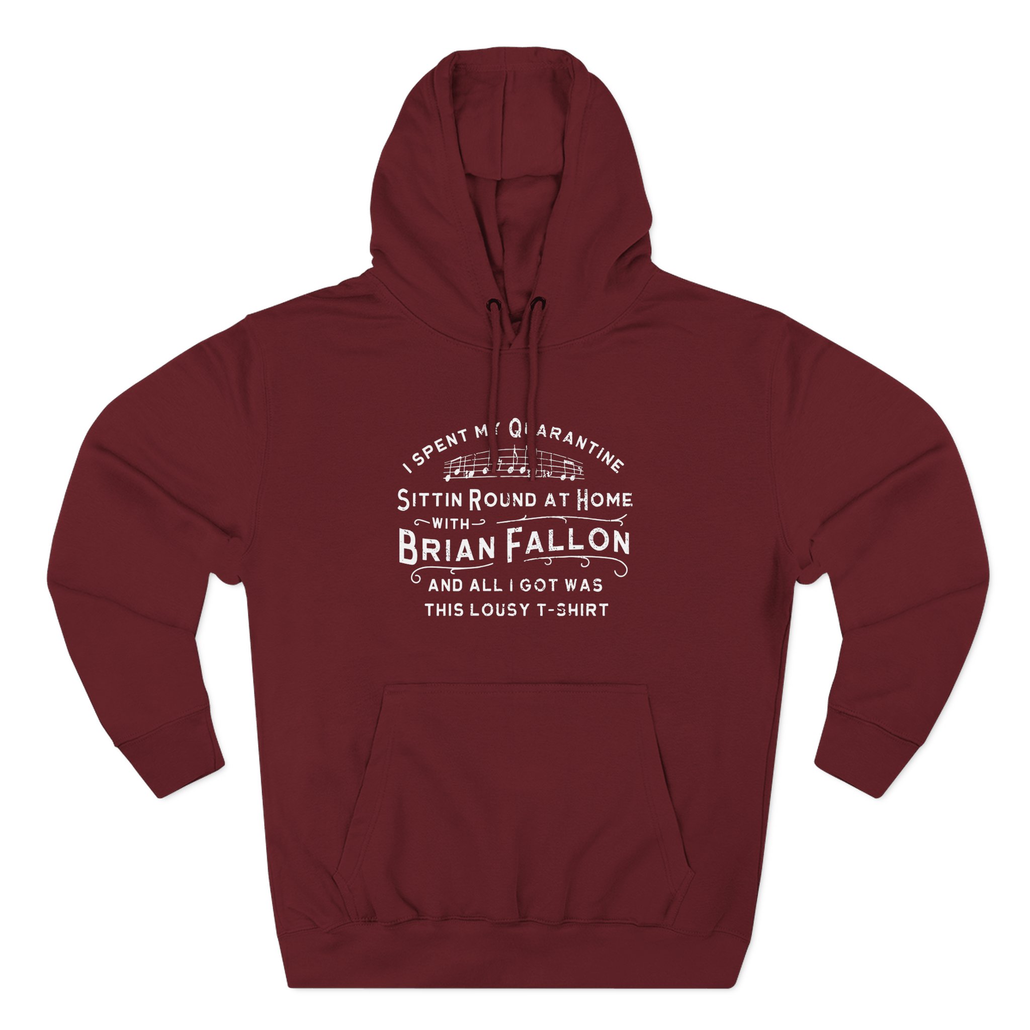 Brian Fallon Sittin Round Three-Panel Fleece Hoodie - Image 13