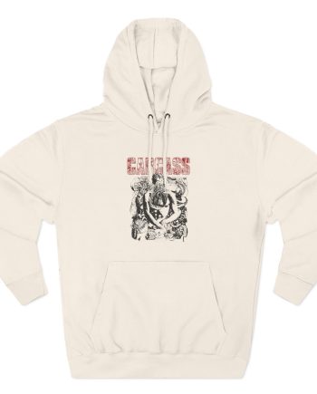Carcass Torso Three-Panel Fleece Hoodie