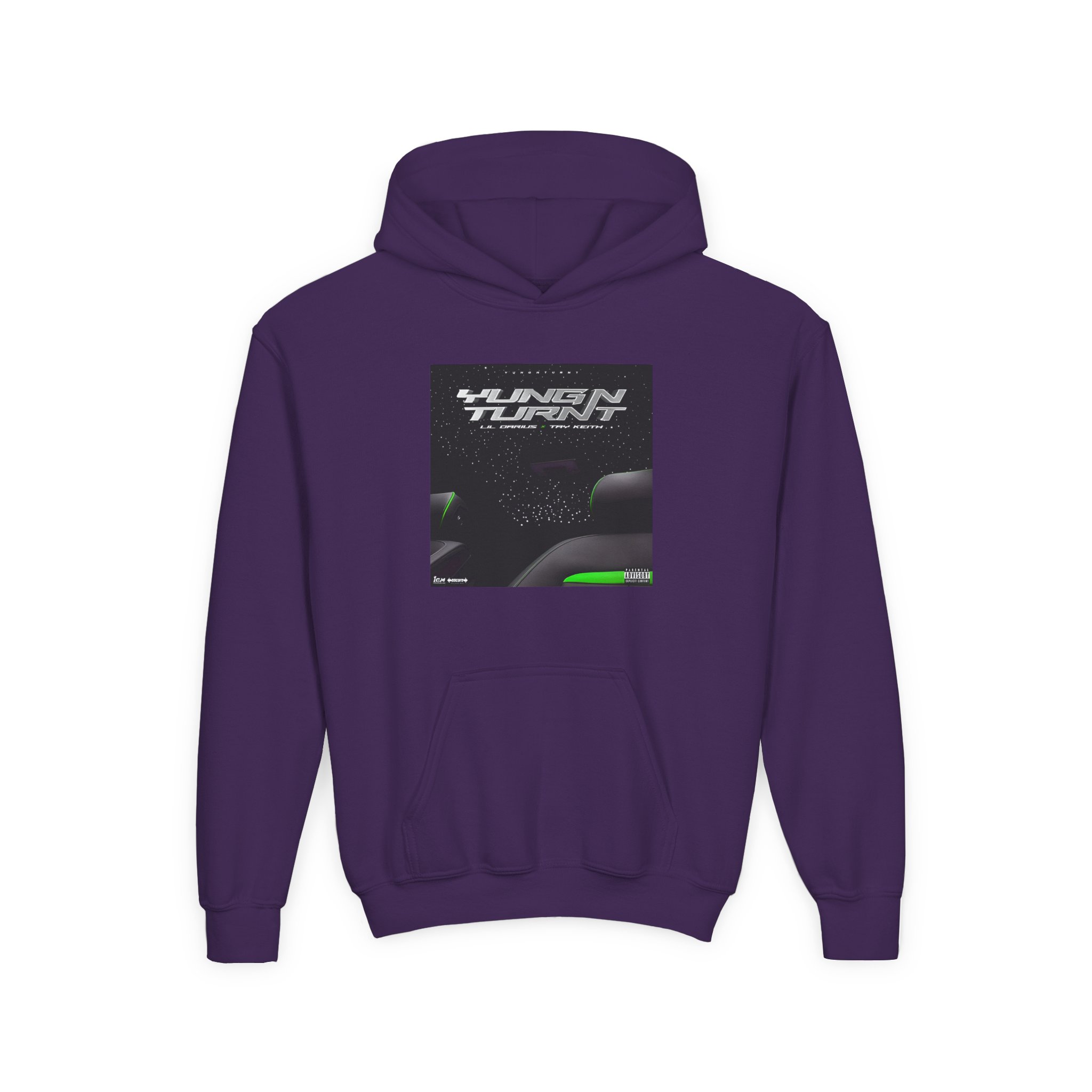 Tay Keith Youth Heavy Blend Hooded Sweatshirt - Image 13