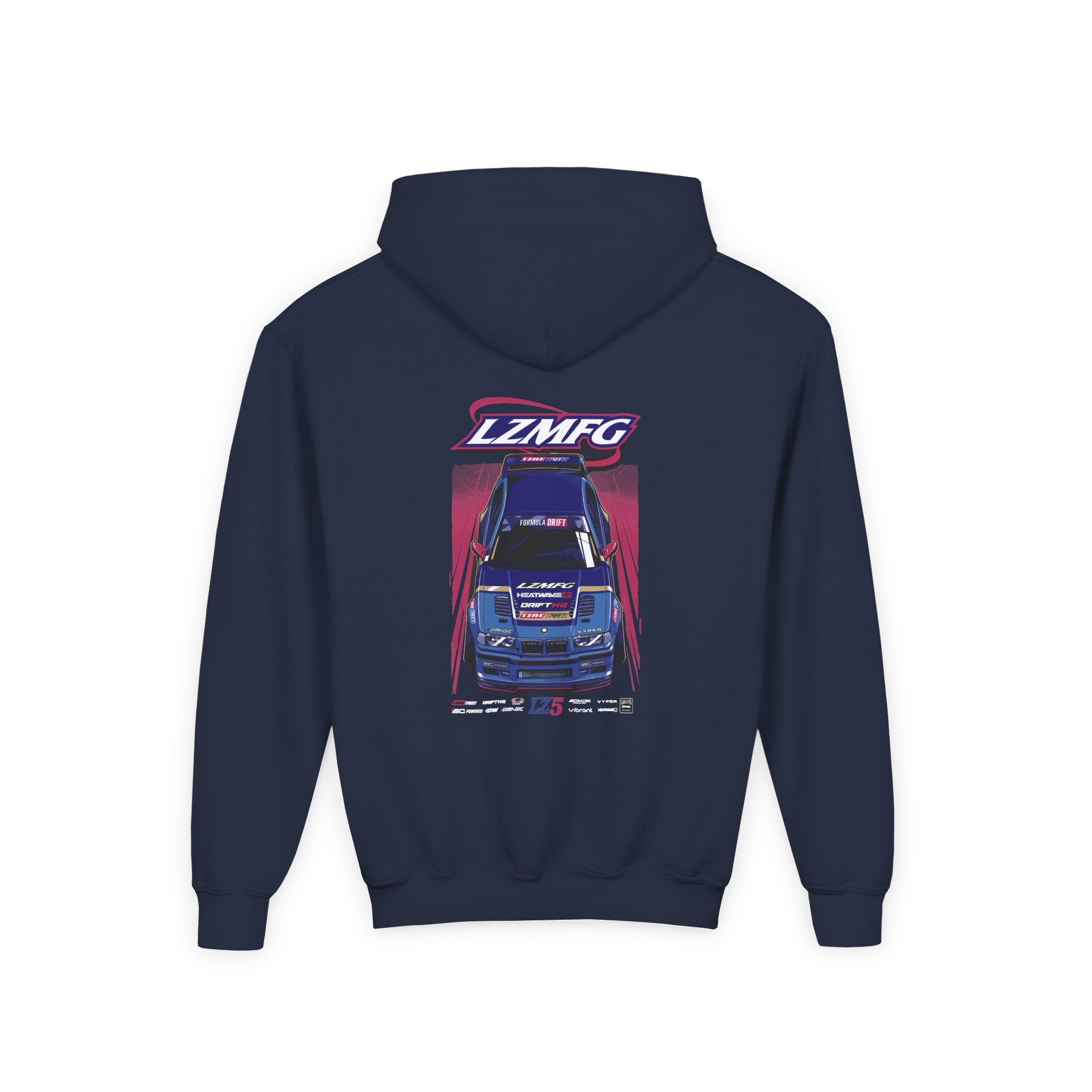 Adam LZ Youth 2025 E36 Team Youth Heavy Blend Hooded Sweatshirt - Image 4