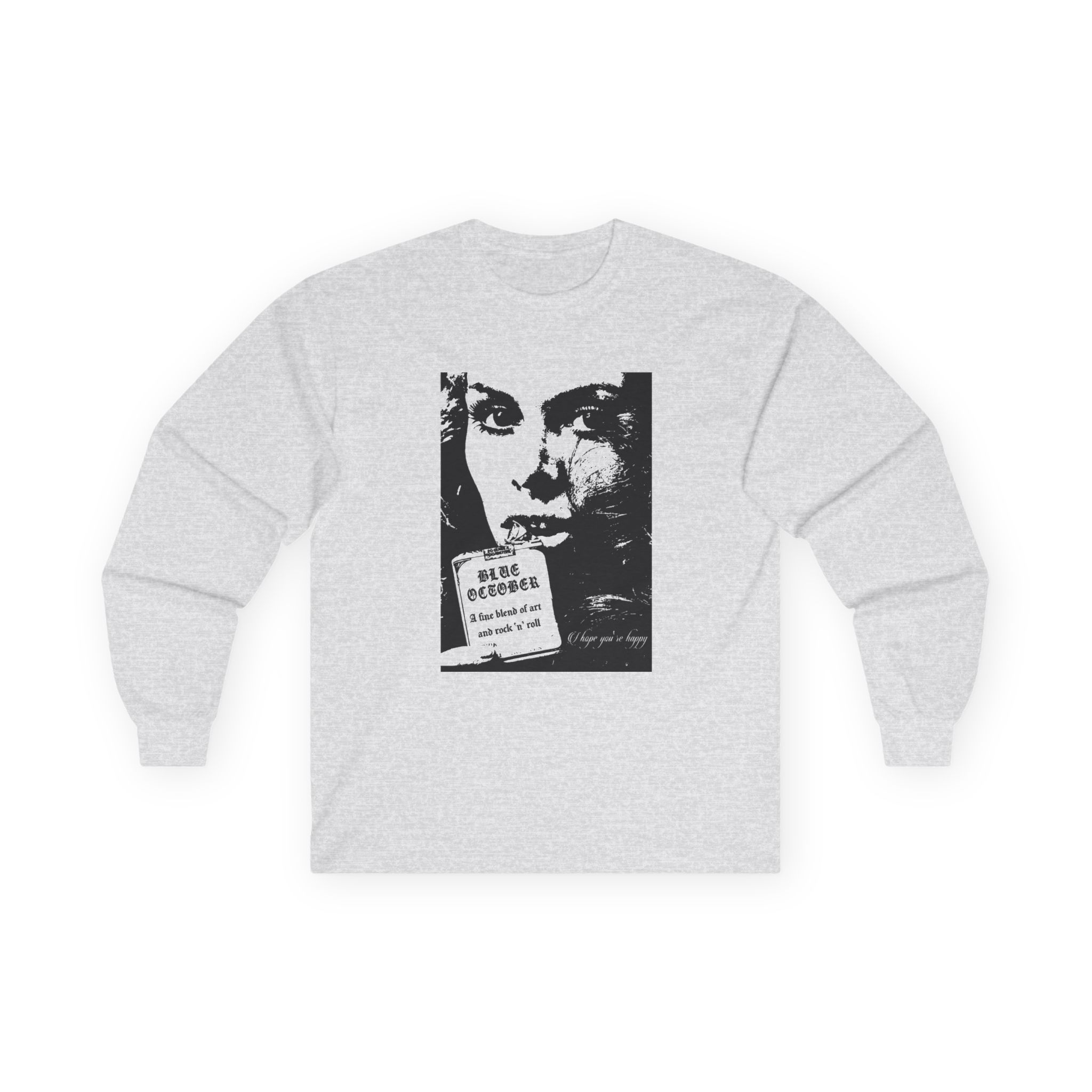 Blue October a Fine Blend Unisex Ultra Cotton Long Sleeve Tee - Image 5