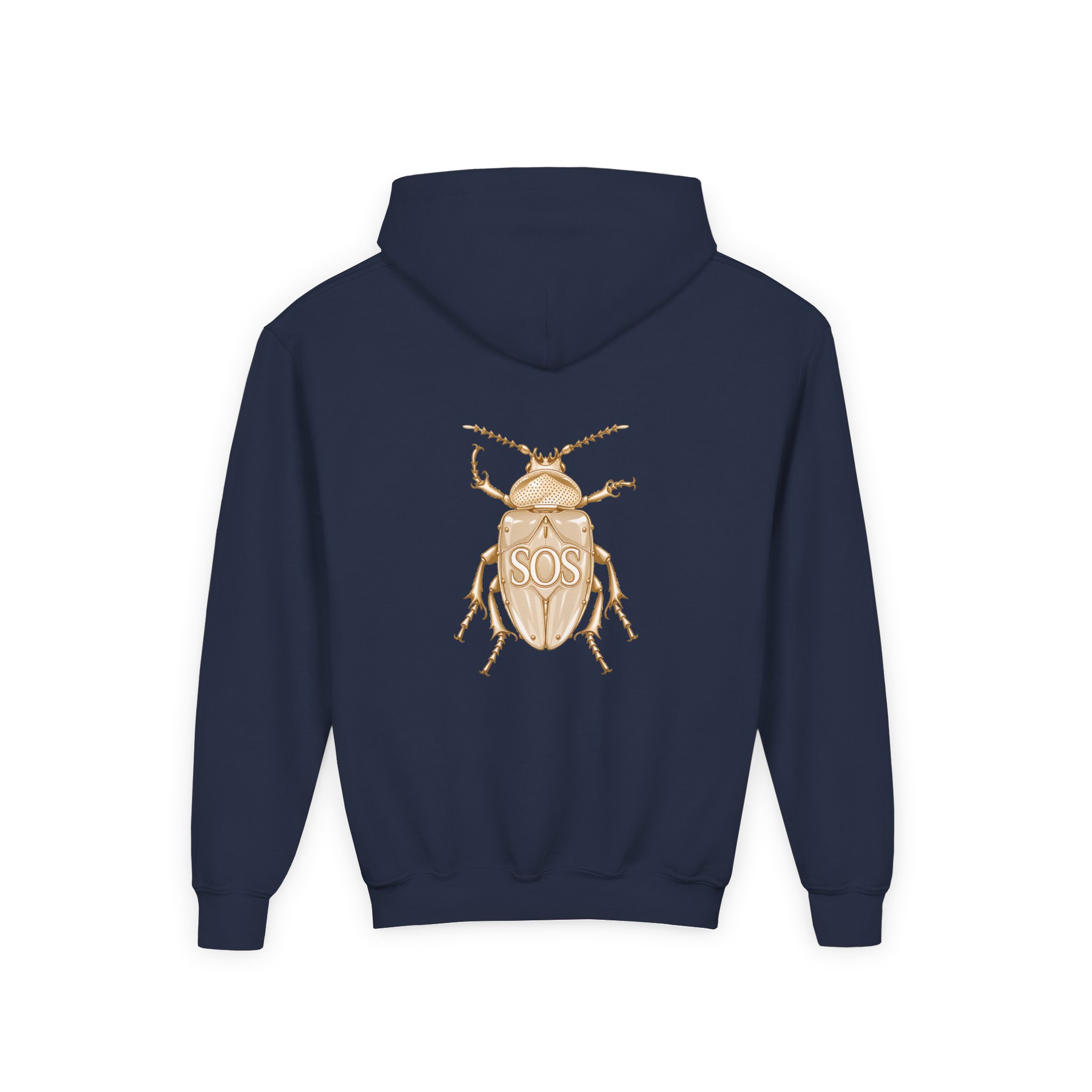Sza Sos Deluxe Beetle Youth Heavy Blend Hooded Sweatshirt - Image 8