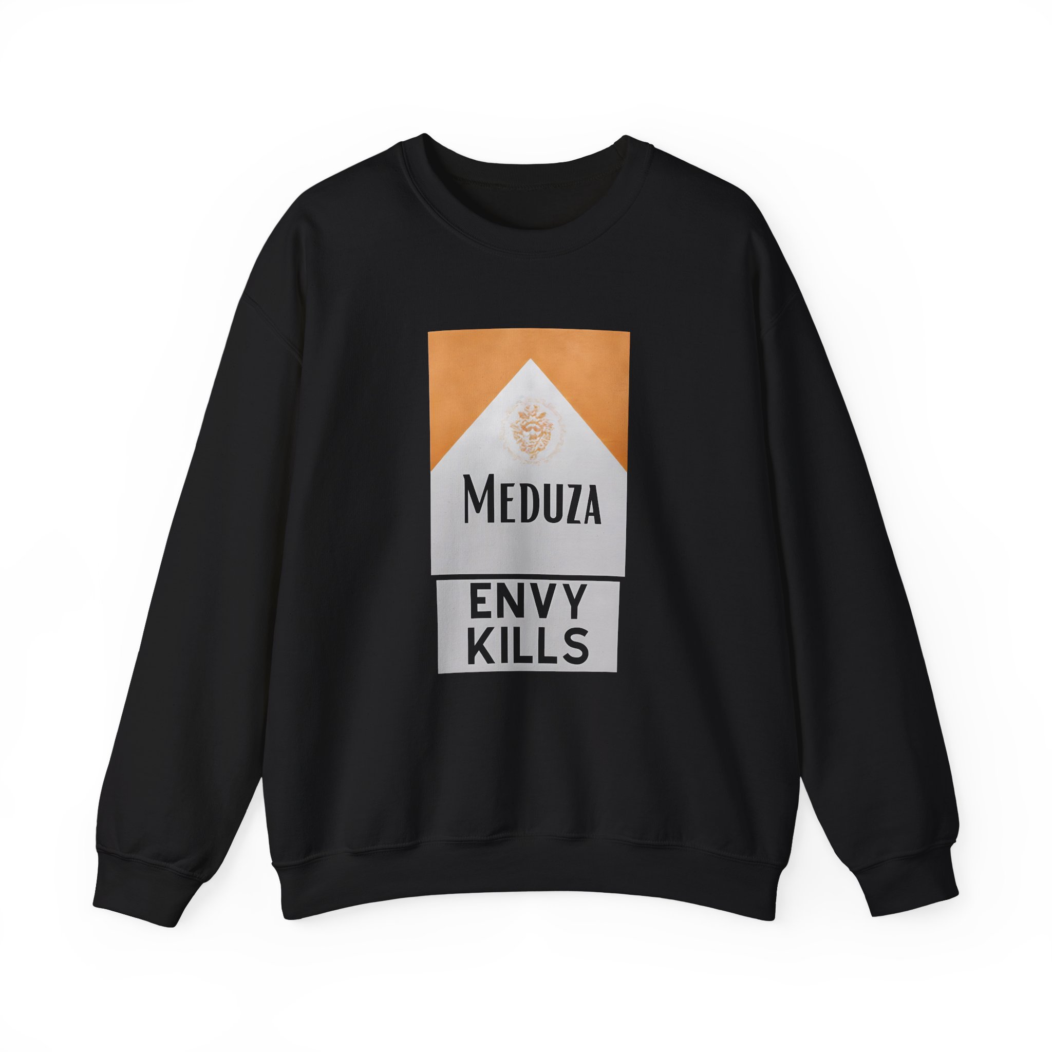 Meduza Envy Boxy Tie-dyed Unisex Heavy Blend™ Crewneck Sweatshirt
