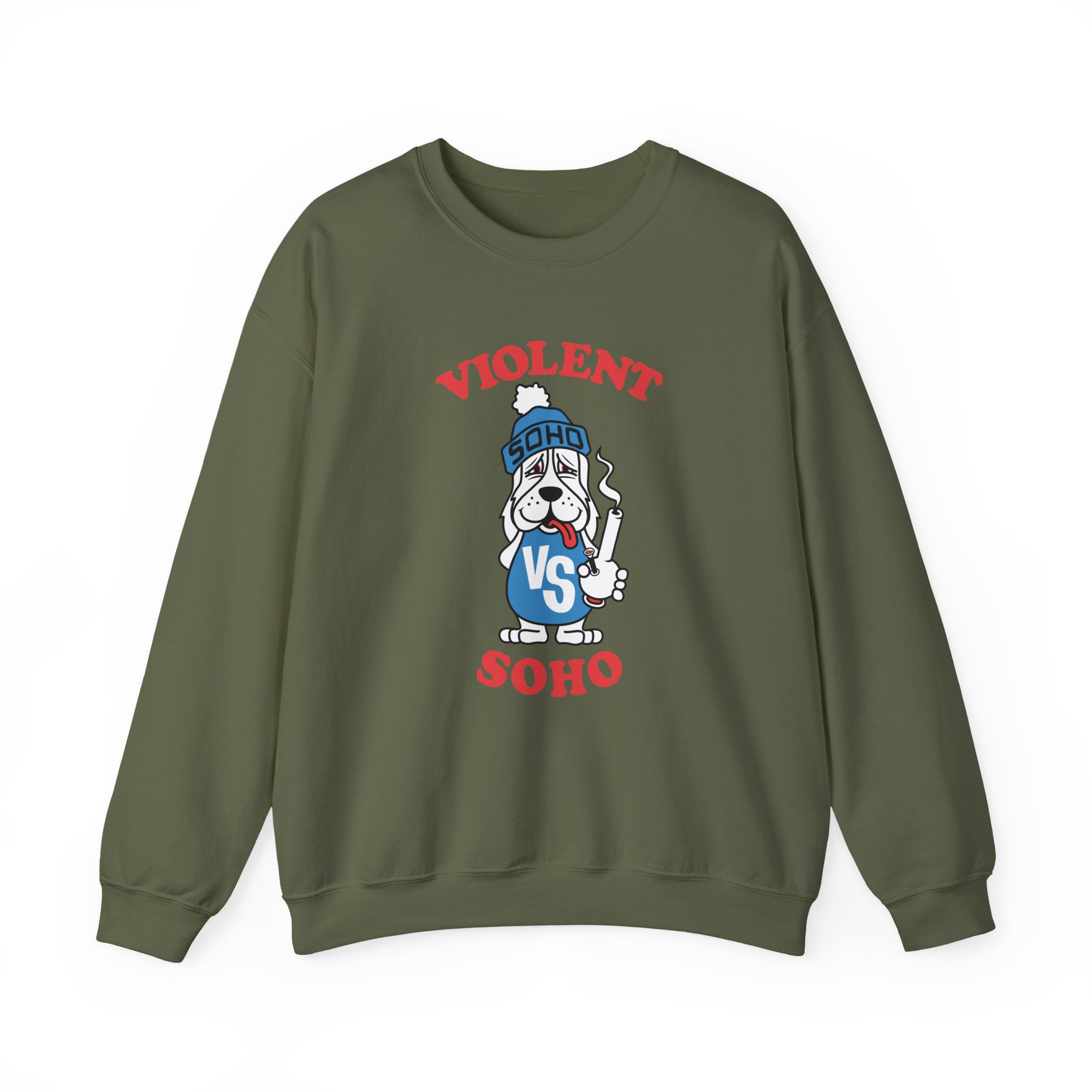 Violent Soho Slushed Puppy Unisex Heavy Blend™ Crewneck Sweatshirt - Image 9