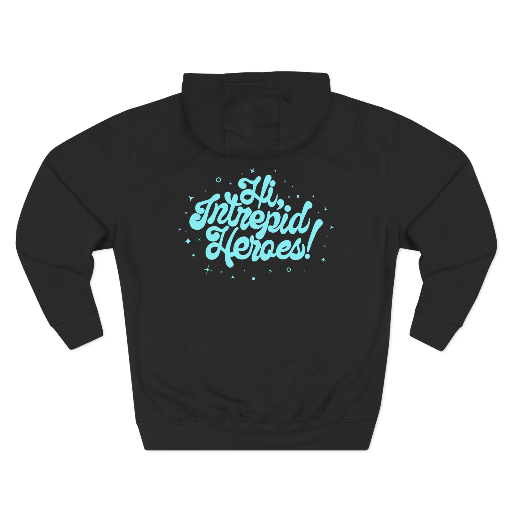 Dropout Dimension 20 Logo Three-Panel Fleece Hoodie - Image 2