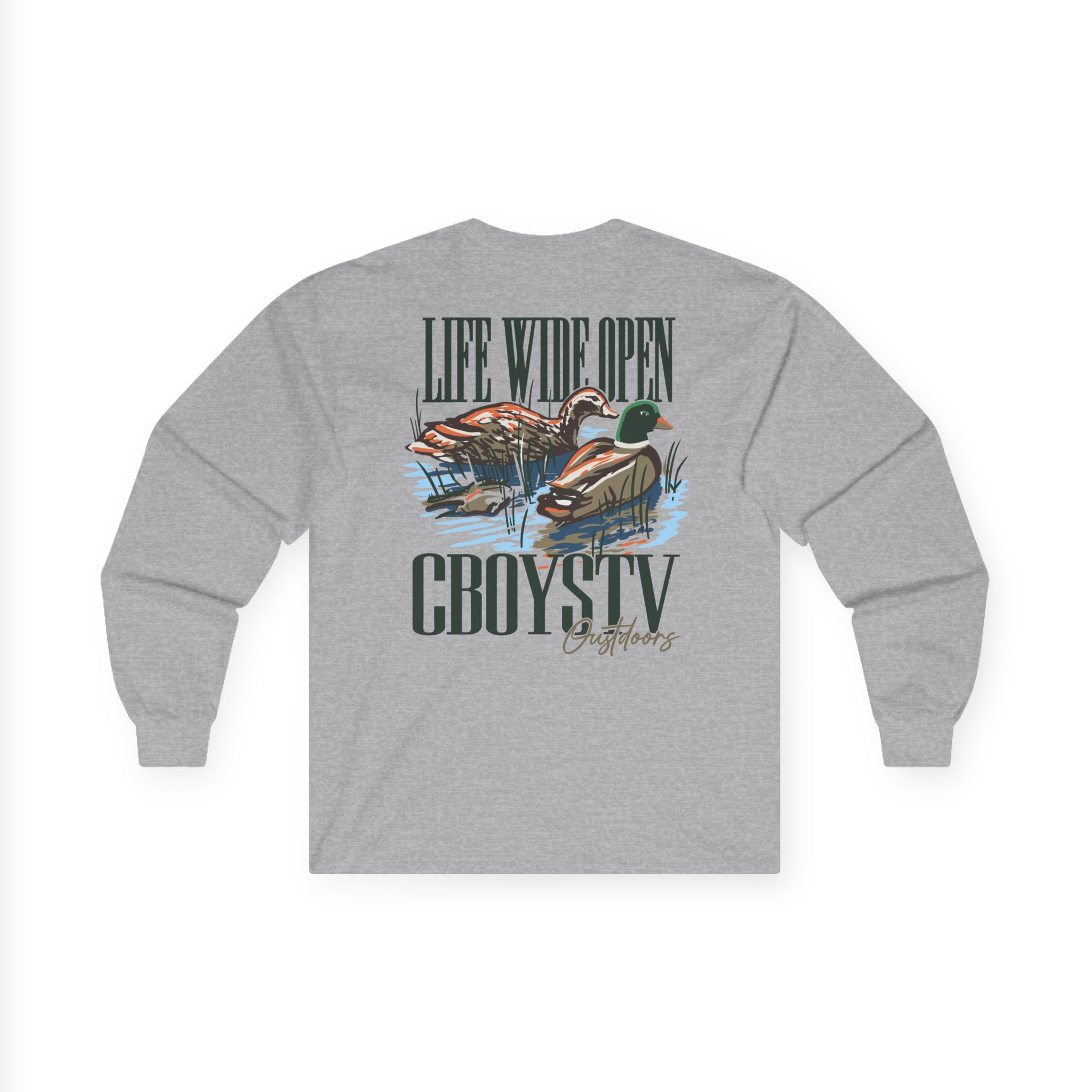 Cboystv Mallard Unisex Ultra Cotton Long Sleeve Tee - Image 6