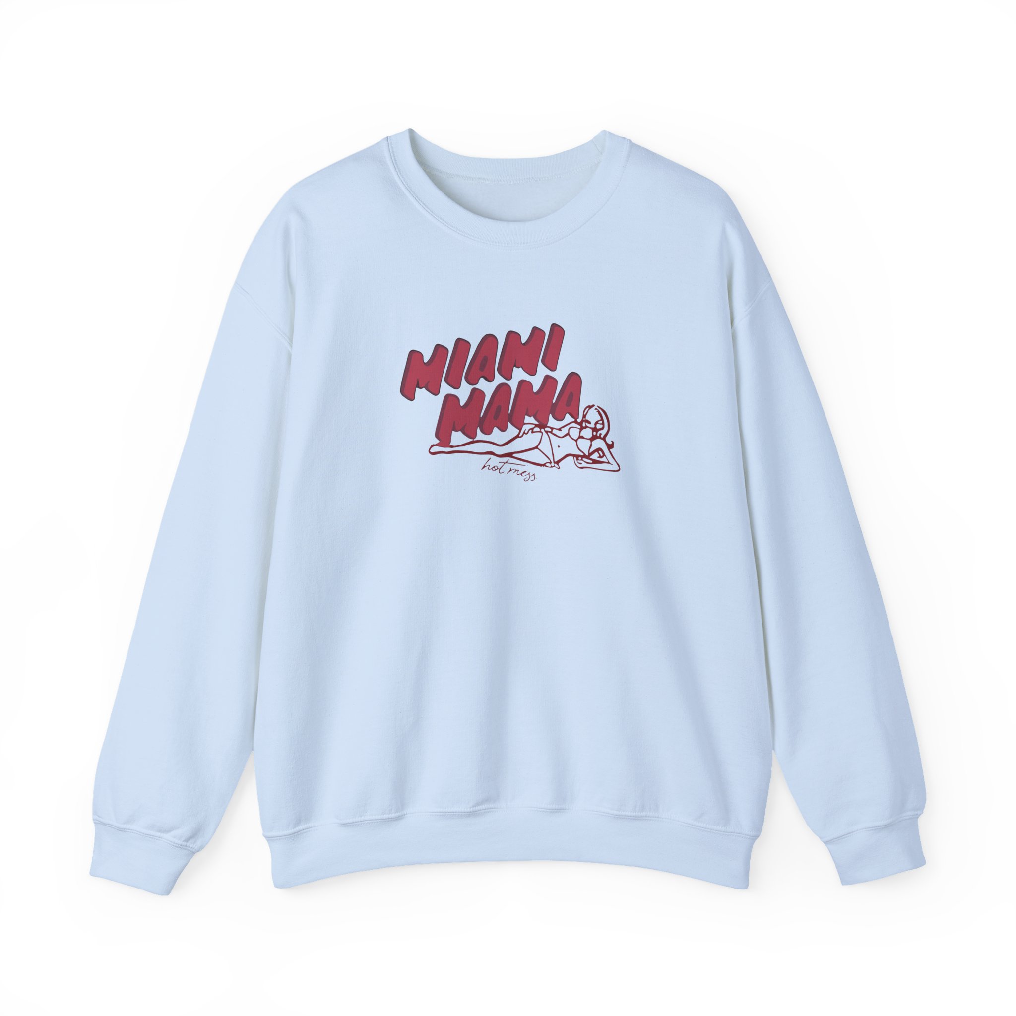 Alix Earle Miami Mama Unisex Heavy Blend™ Crewneck Sweatshirt - Image 7