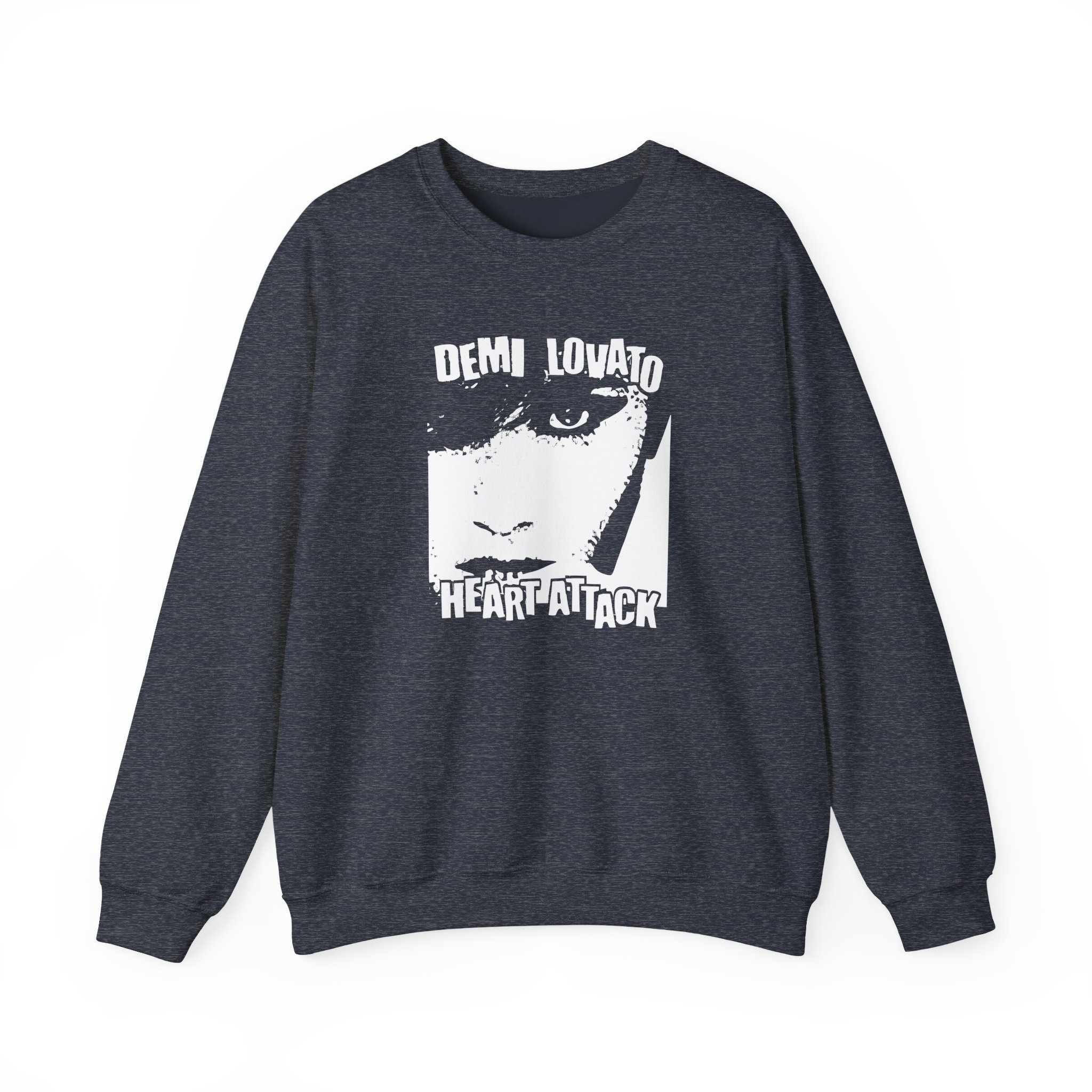 D L Heart Attack Anniversary Unisex Heavy Blend™ Crewneck Sweatshirt - Image 9