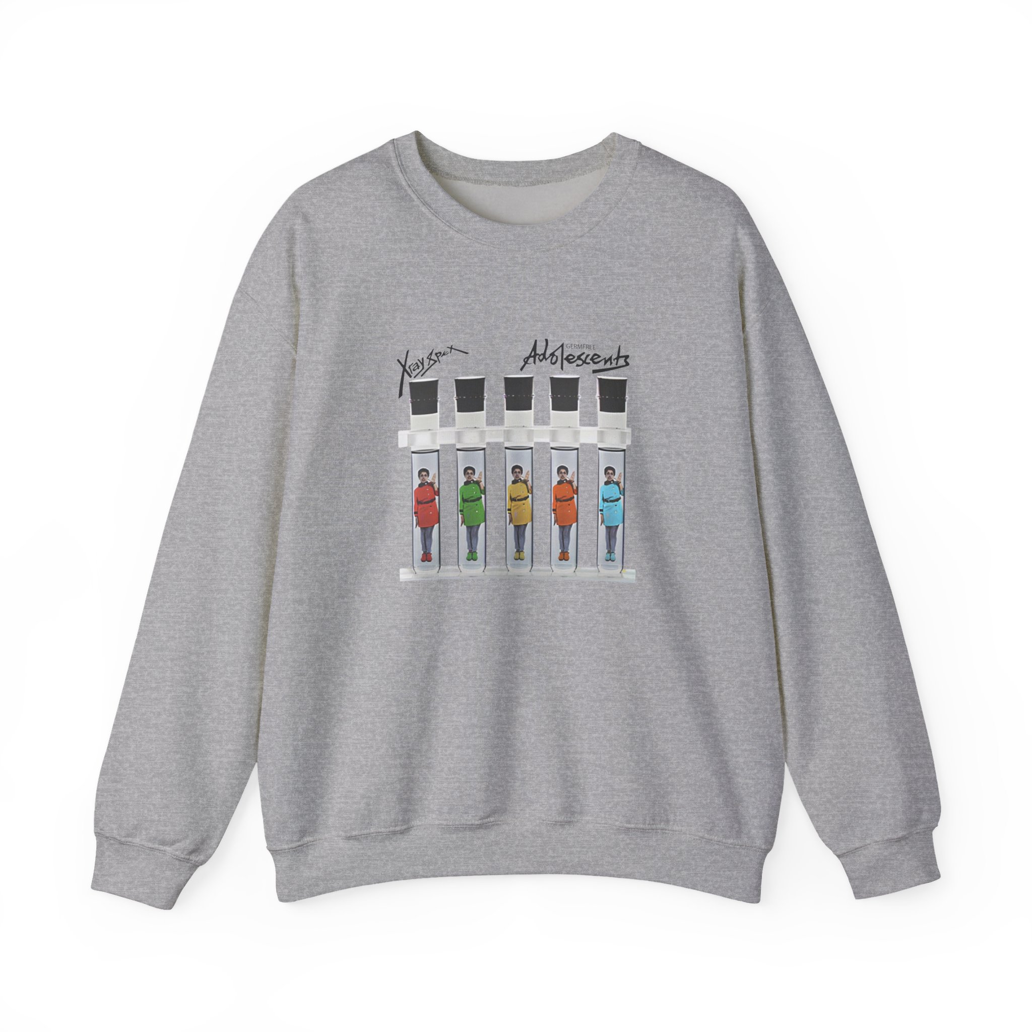 X-ray Spex Germ Free Five Tube Unisex Heavy Blend™ Crewneck Sweatshirt