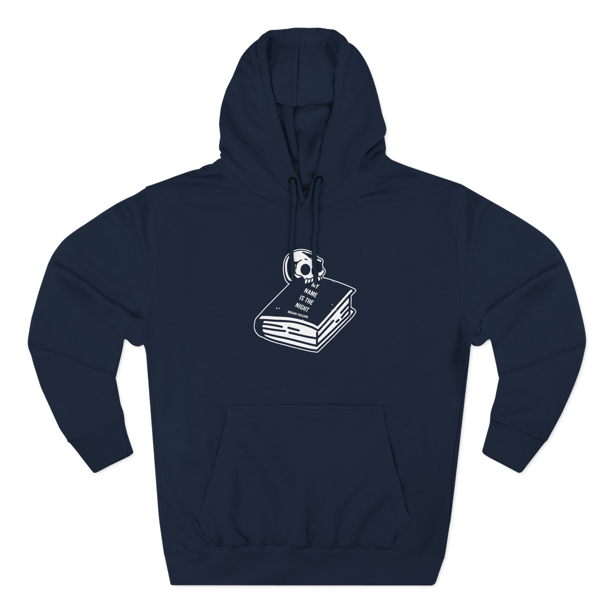 Brian Fallon My Name Is The Night Three-Panel Fleece Hoodie - Image 9