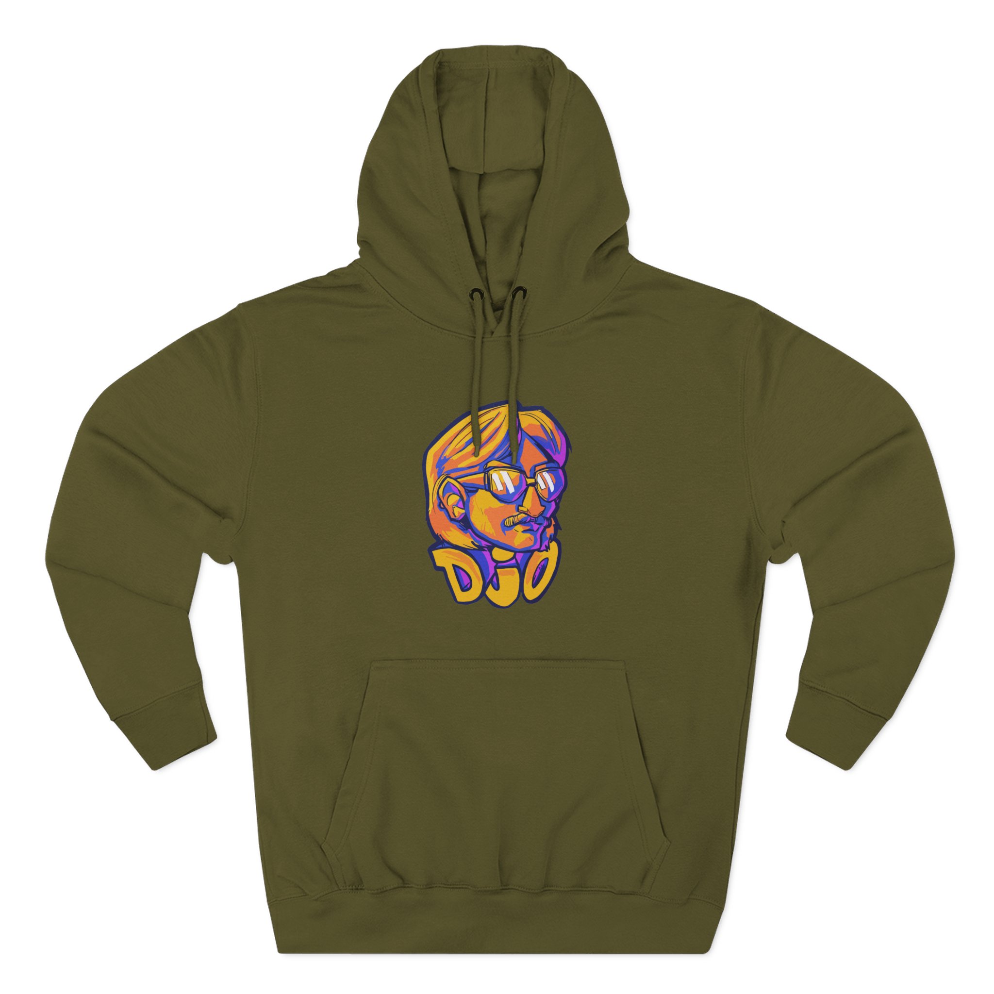 Djo Three-Panel Fleece Hoodie - Image 5
