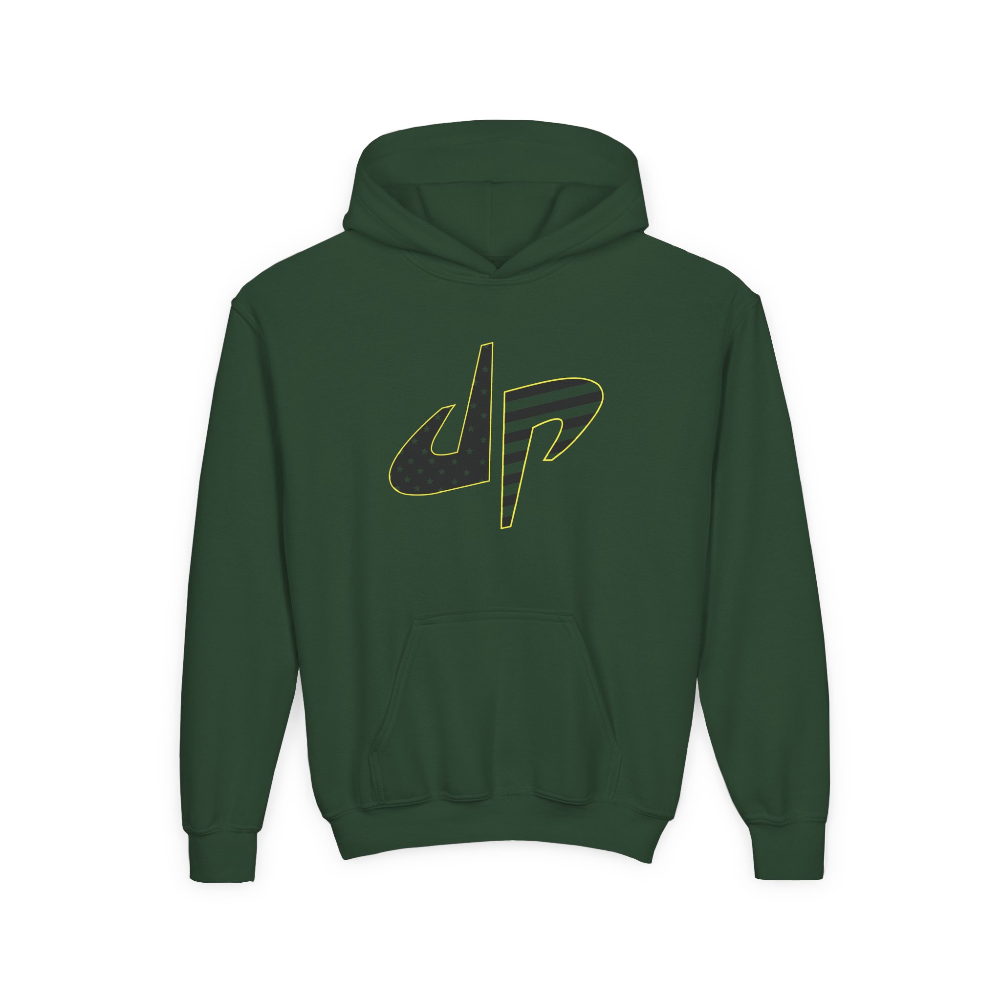 Dude Perfect Salute To Service Youth Heavy Blend Hooded Sweatshirt