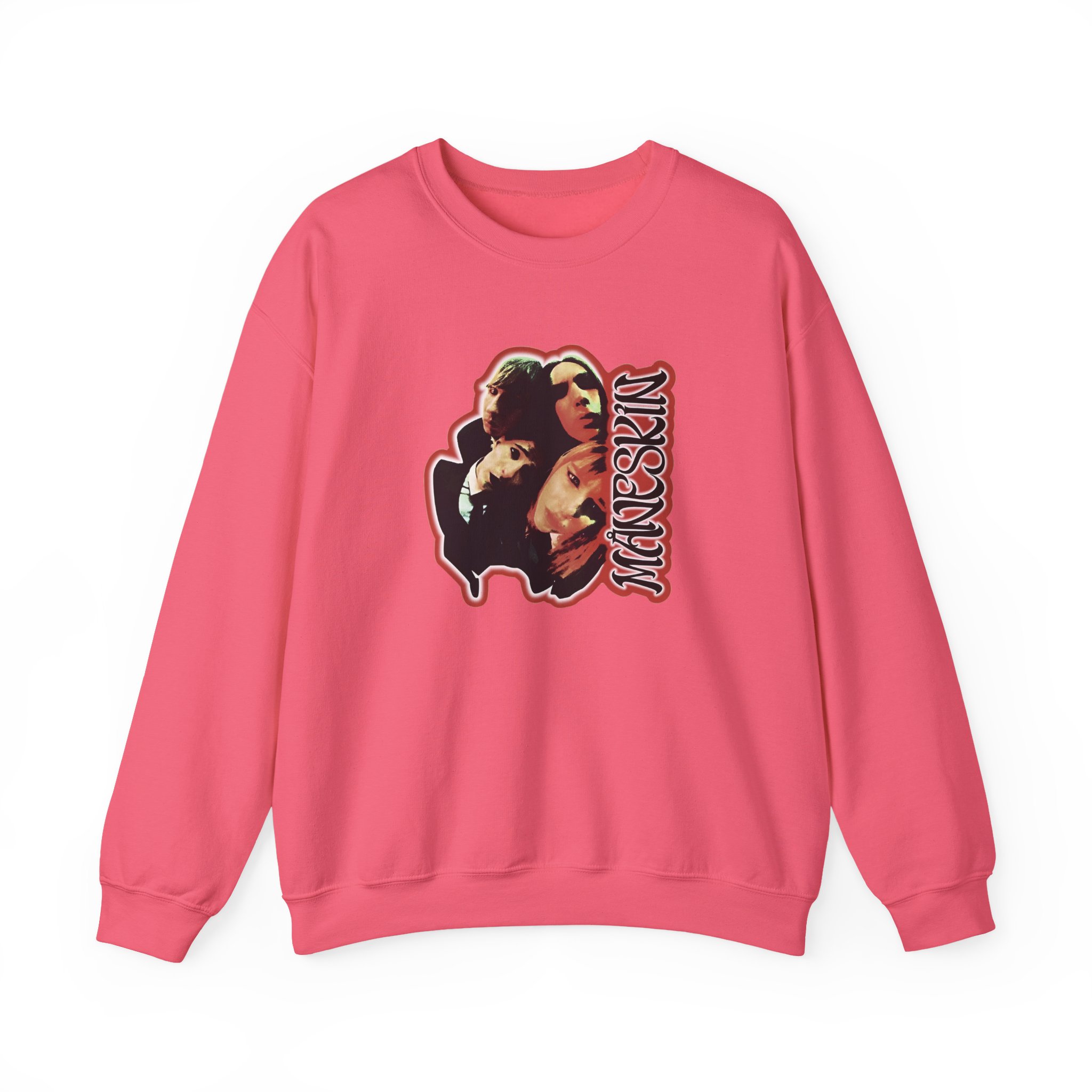 Maneskin Fisheye Unisex Heavy Blend™ Crewneck Sweatshirt - Image 15