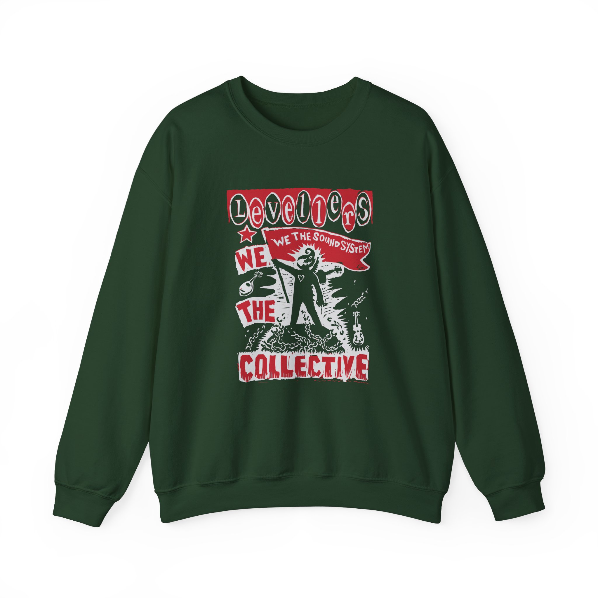 Levellers 2025 March We the Collective Tour Unisex Heavy Blend™ Crewneck Sweatshirt - Image 5
