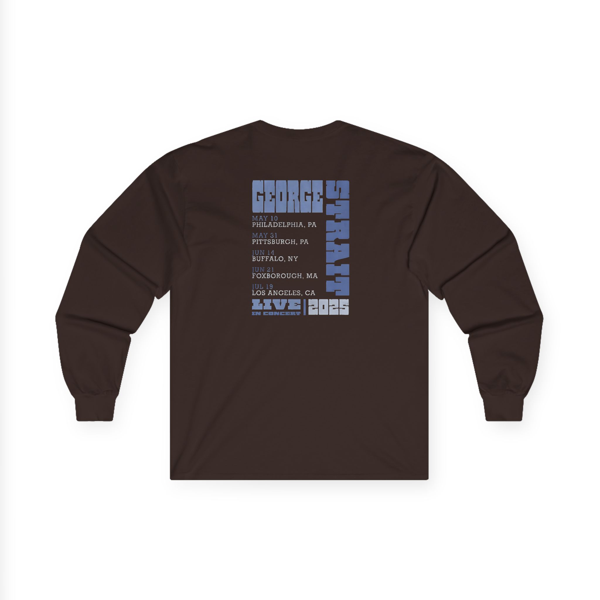 George Strait Tour Unisex Ultra Cotton Long Sleeve Tee - Image 4