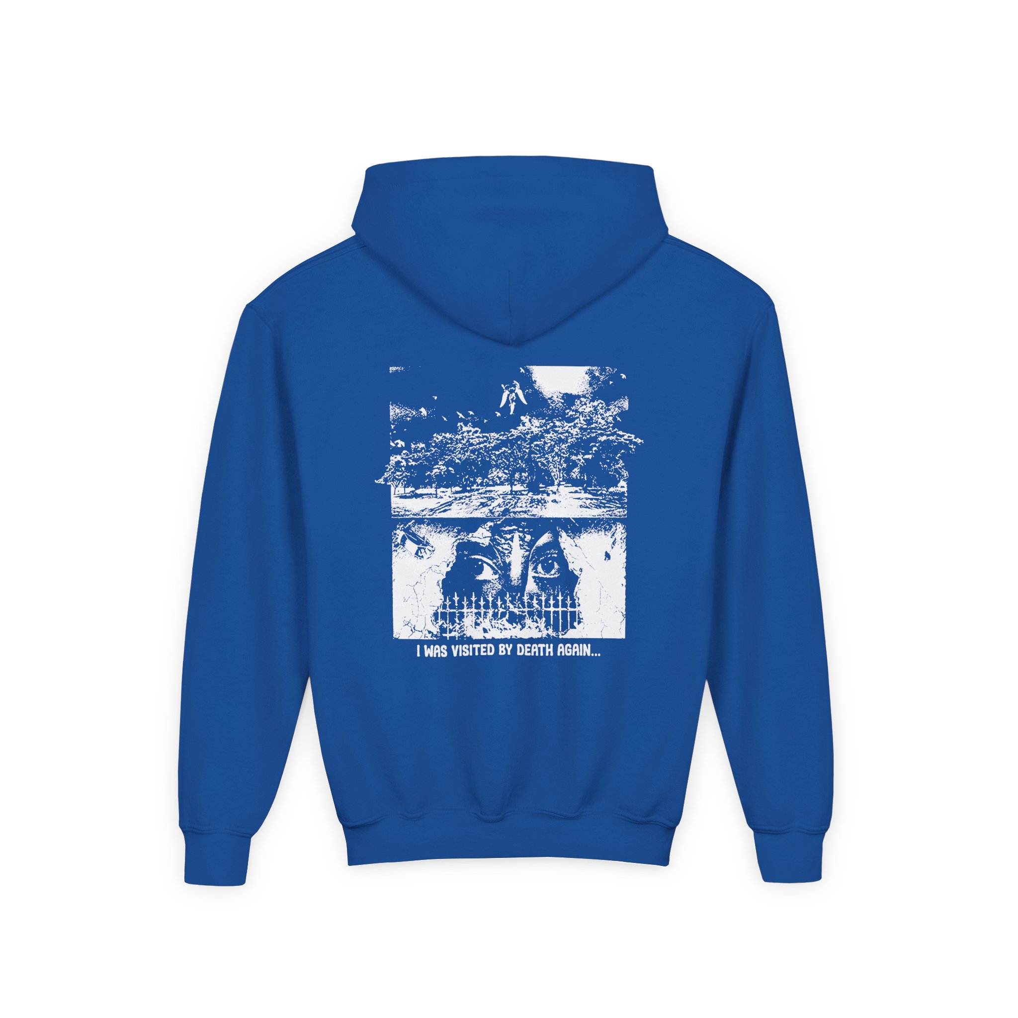 Knocked Loose Death Against Us Youth Heavy Blend Hooded Sweatshirt - Image 10