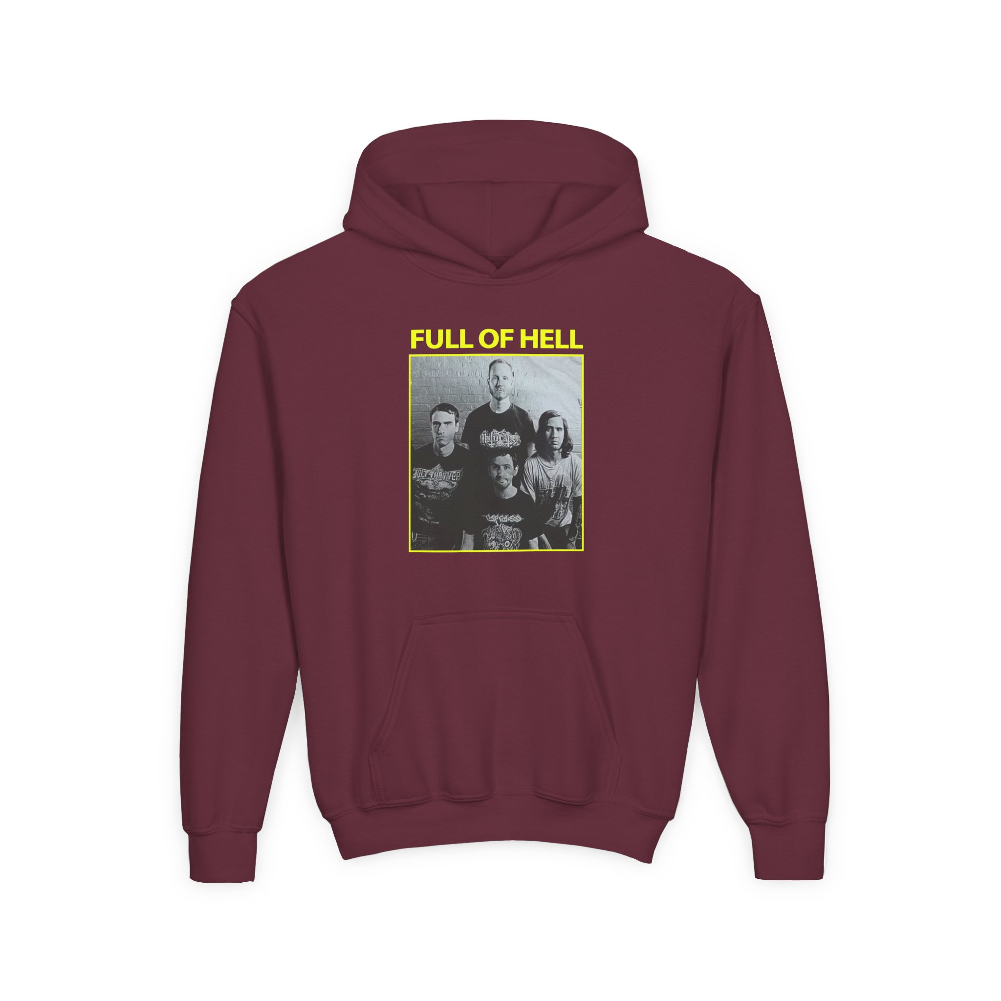 Youth Weekend Nachos Heavy Blend Hooded Sweatshirt - Image 3
