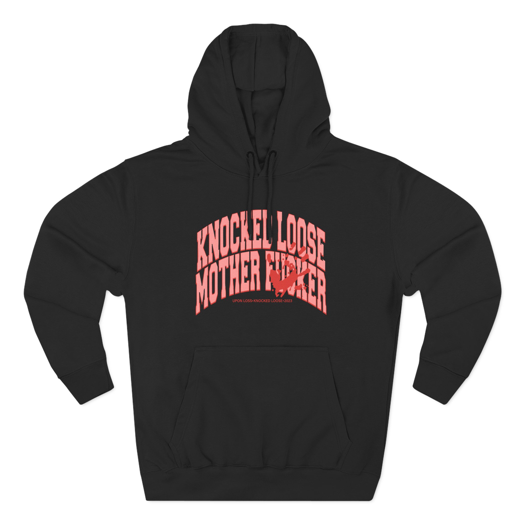 Knocked Loose Three-Panel Fleece Hoodie
