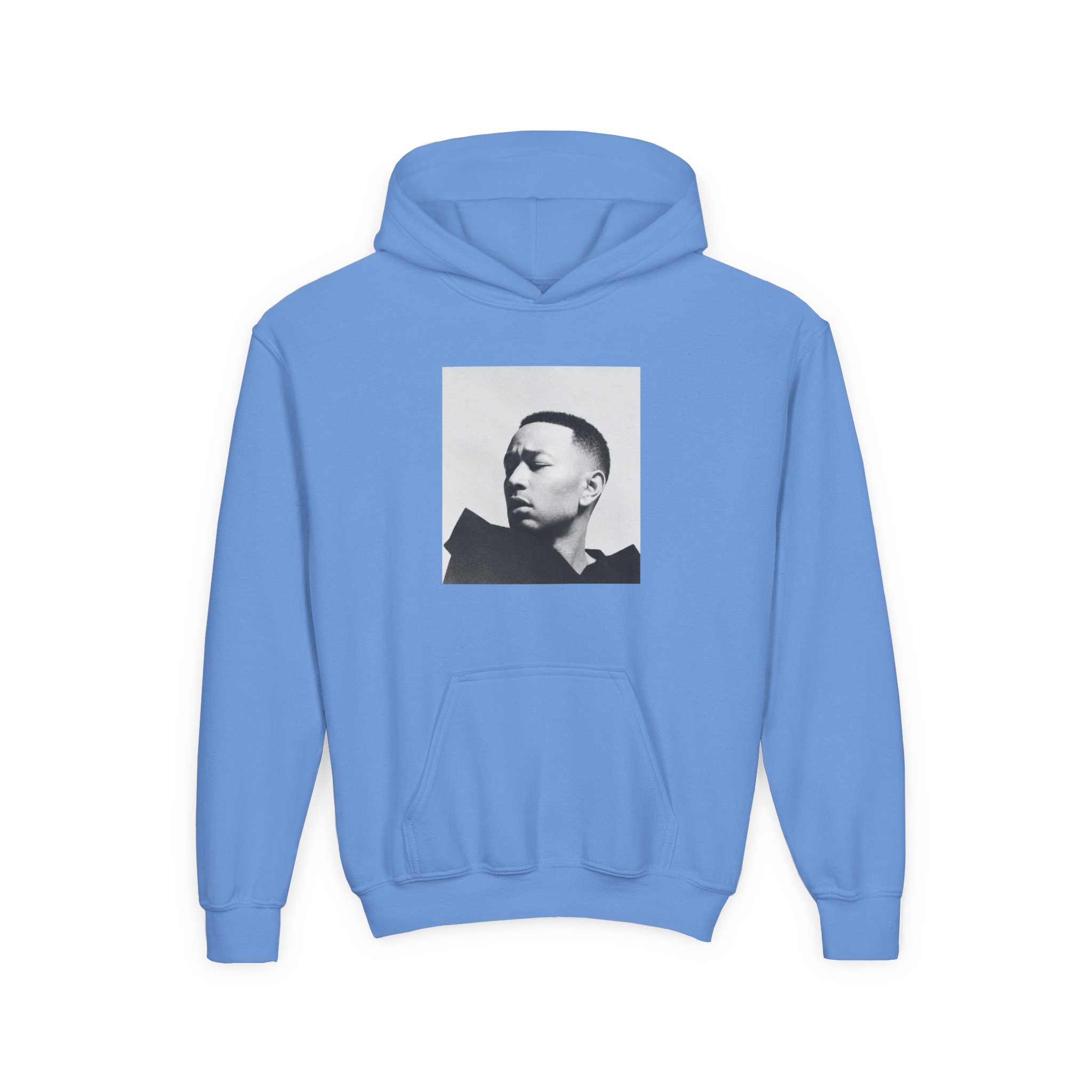 John Legend Darkness Lyrics Youth Heavy Blend Hooded Sweatshirt - Image 15