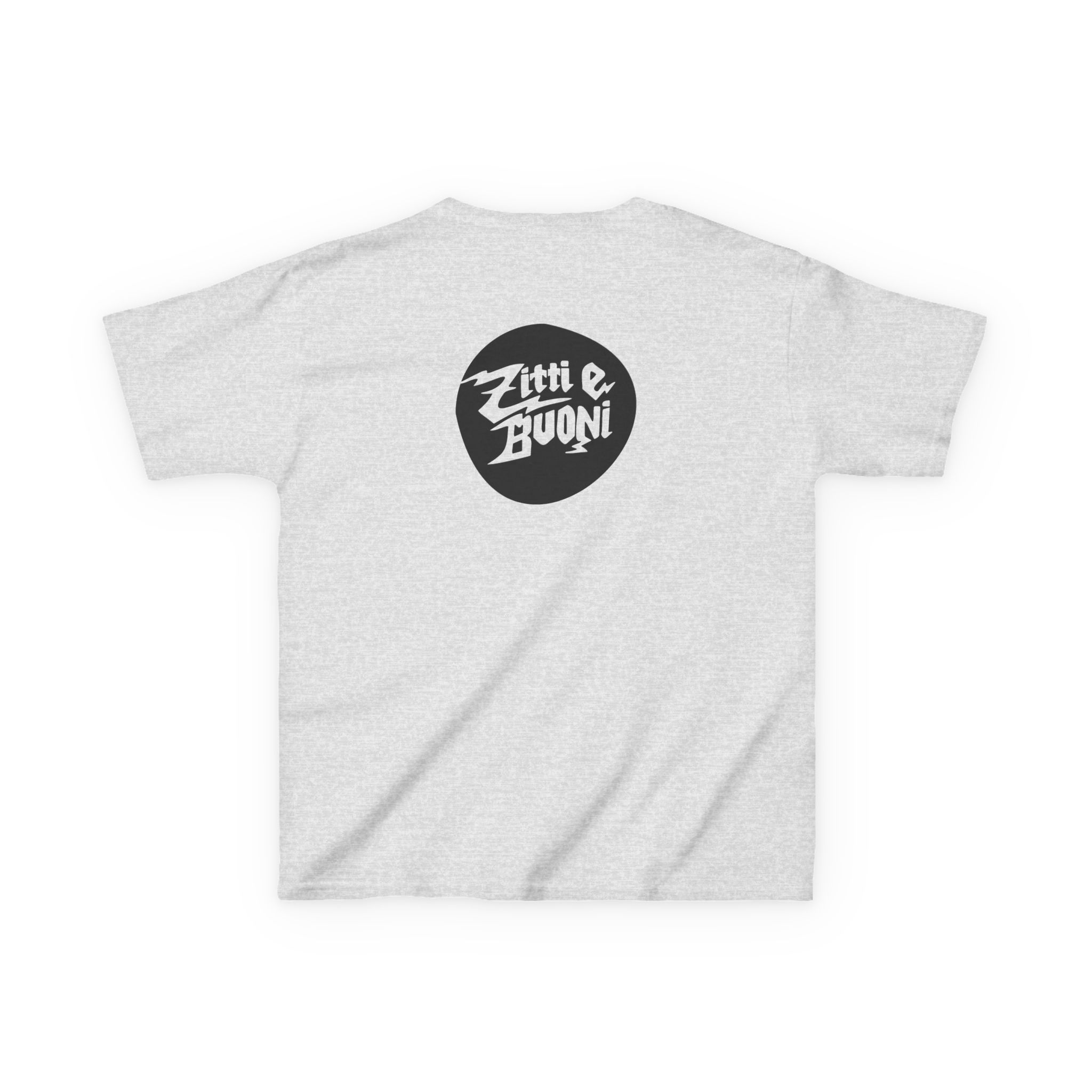 Kids Maneskin Pocket Logo & Zitti e Buoni Circle Heavy Cotton™ Tee - Image 4