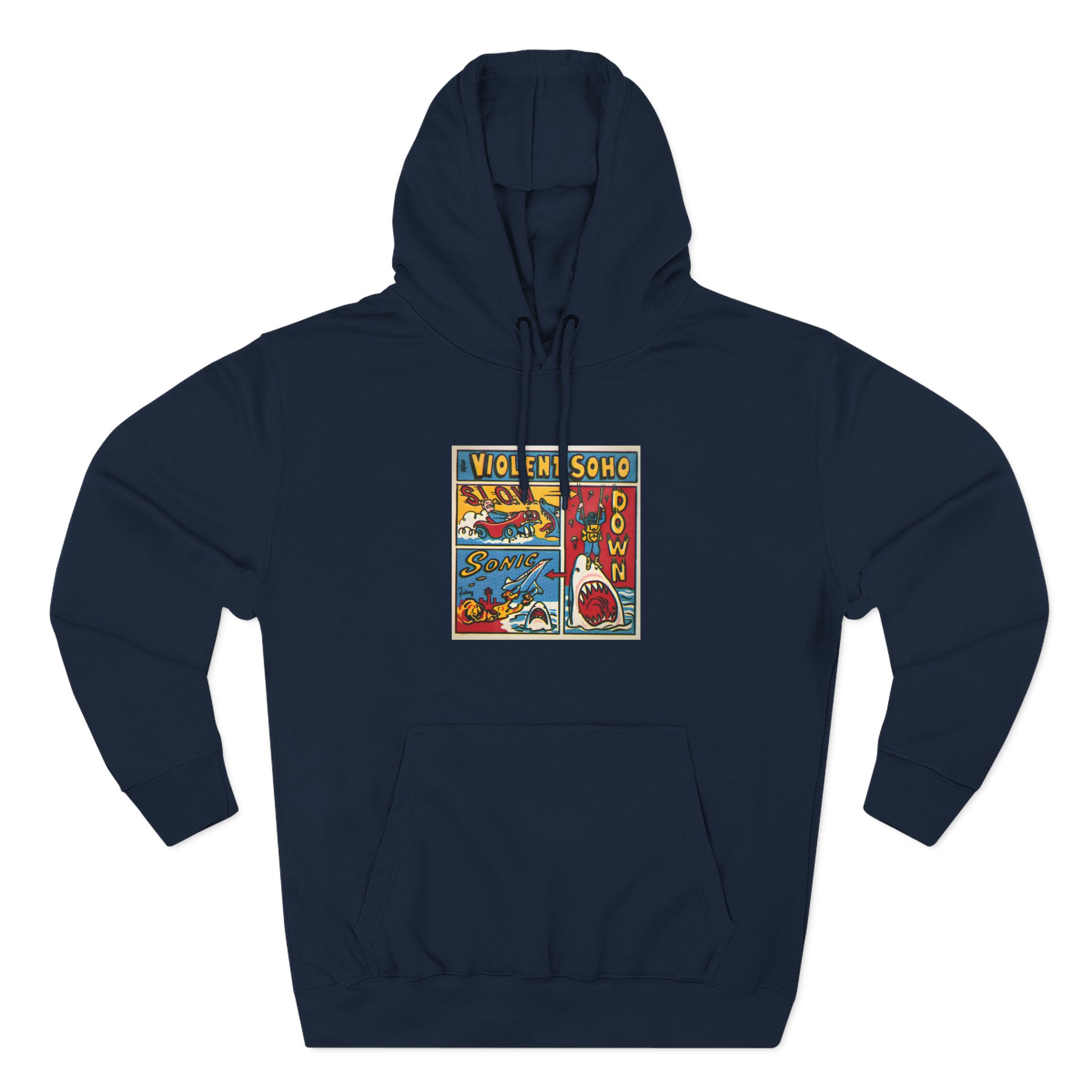 Violent Soho Slow Down Sonicv Three-Panel Fleece Hoodie - Image 9