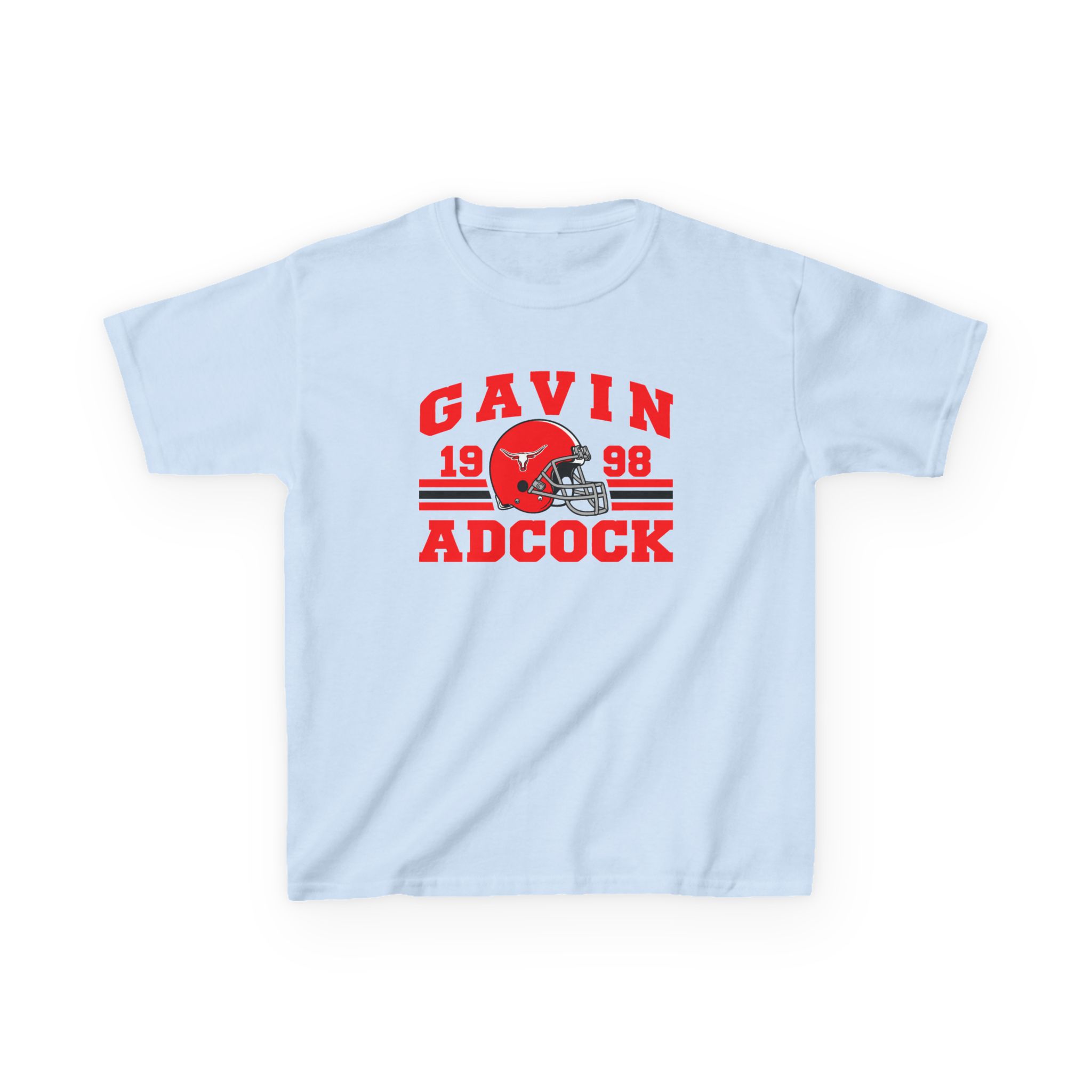 Gavin Adcock Football Kids Heavy Cotton™ Tee - Image 7