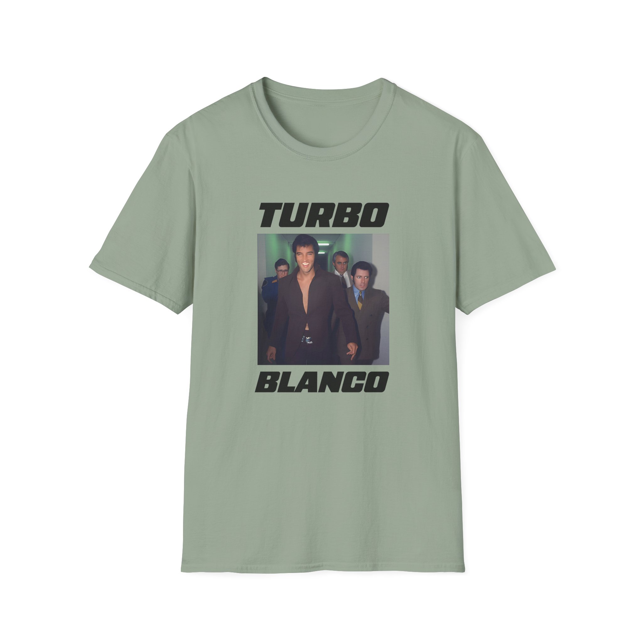 Chris Lorenzo Turbo Blanco Unisex Softstyle T-shirt - Image 13