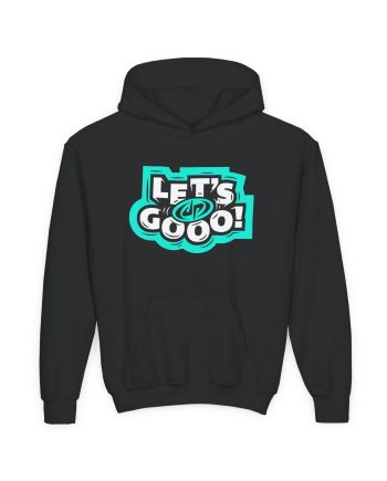 Dude Perfect Let's Go Youth Heavy Blend Hooded Sweatshirt