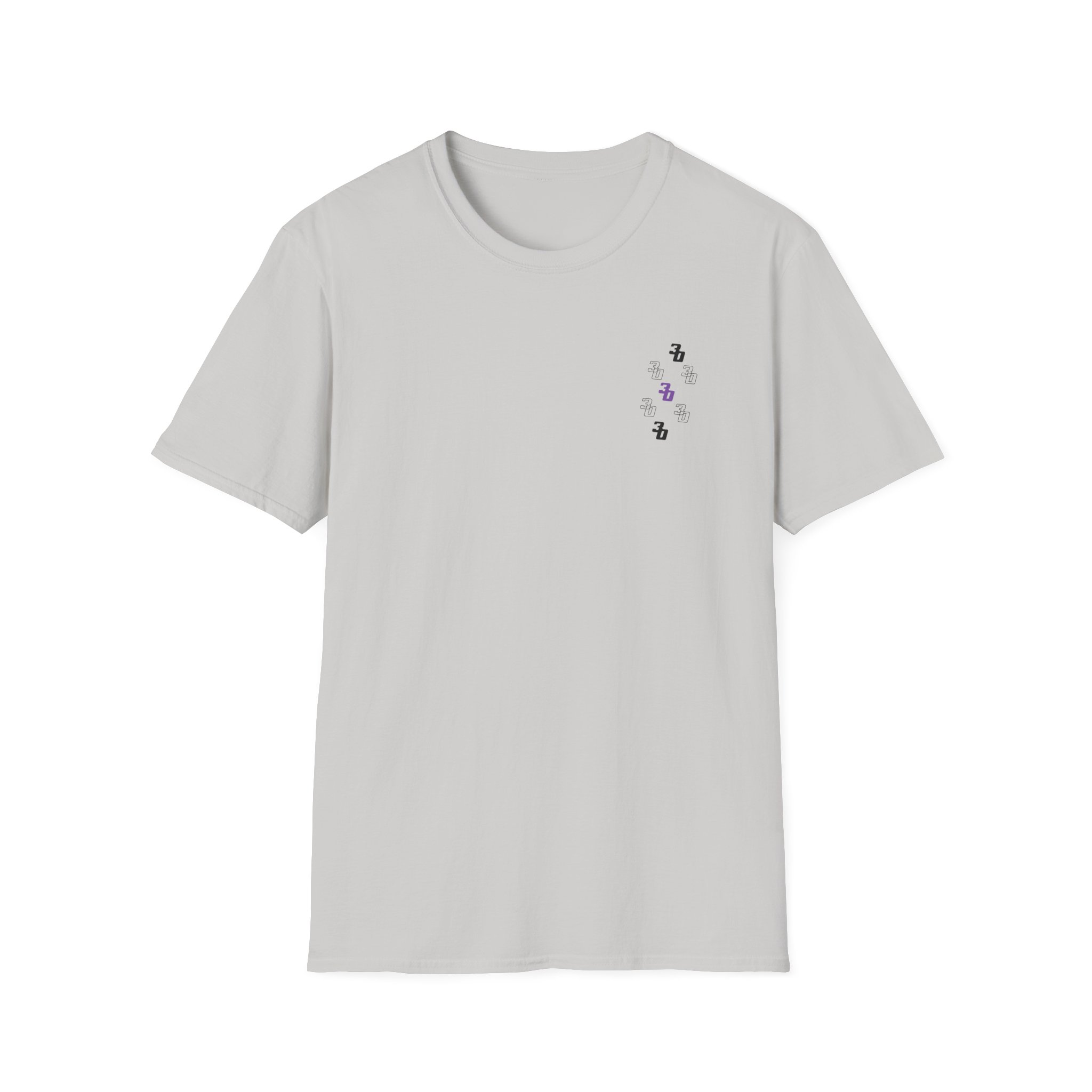 Koenigsegg Gridded Unisex Softstyle T-Shirt - Image 5