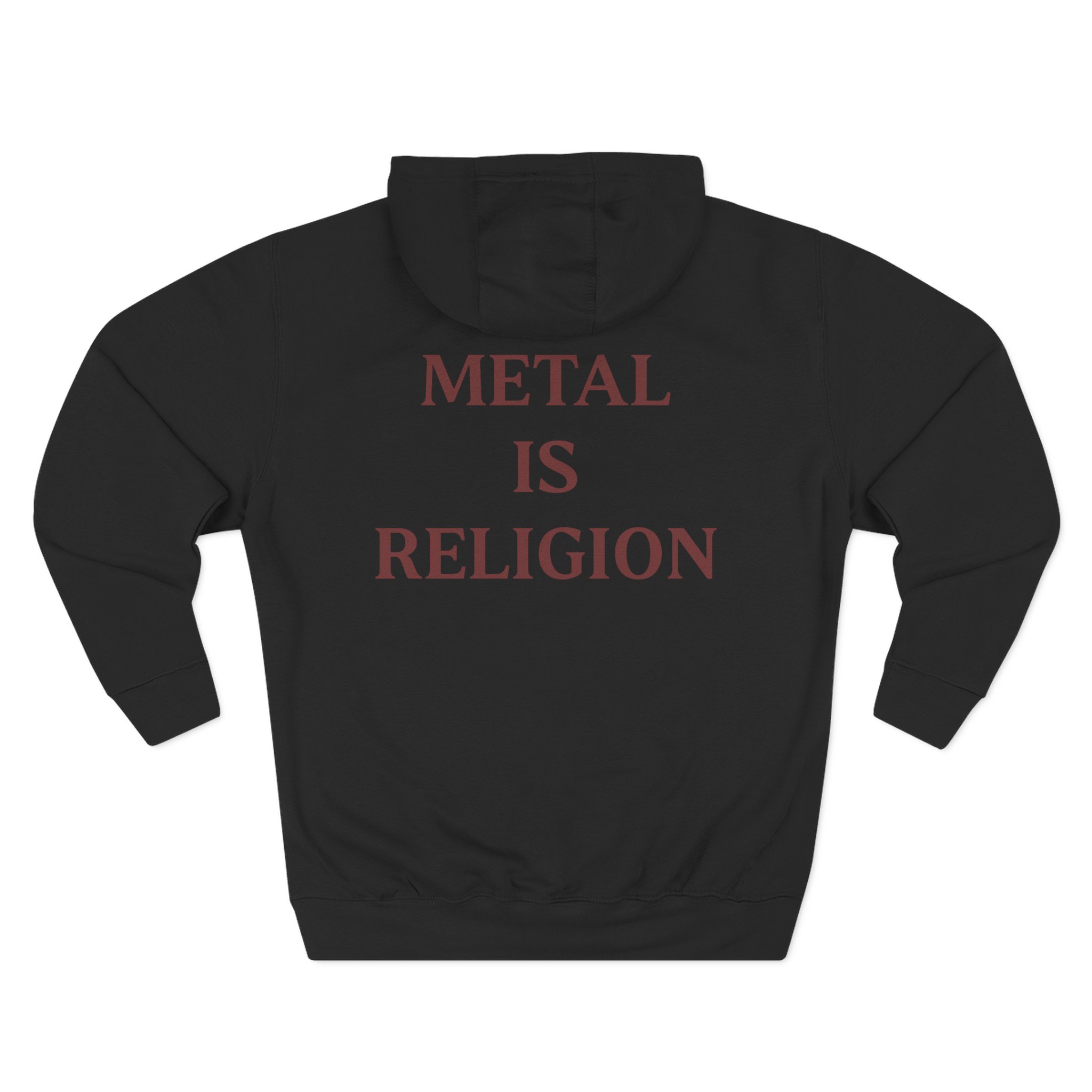 Powerwolf Triple Wolf Three-Panel Fleece Hoodie - Image 2