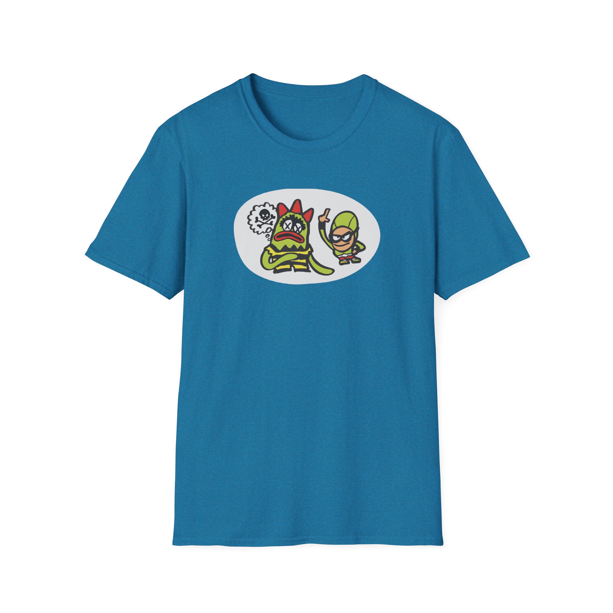 The Aquabats Bat Commander Unisex Softstyle T-Shirt - Image 17
