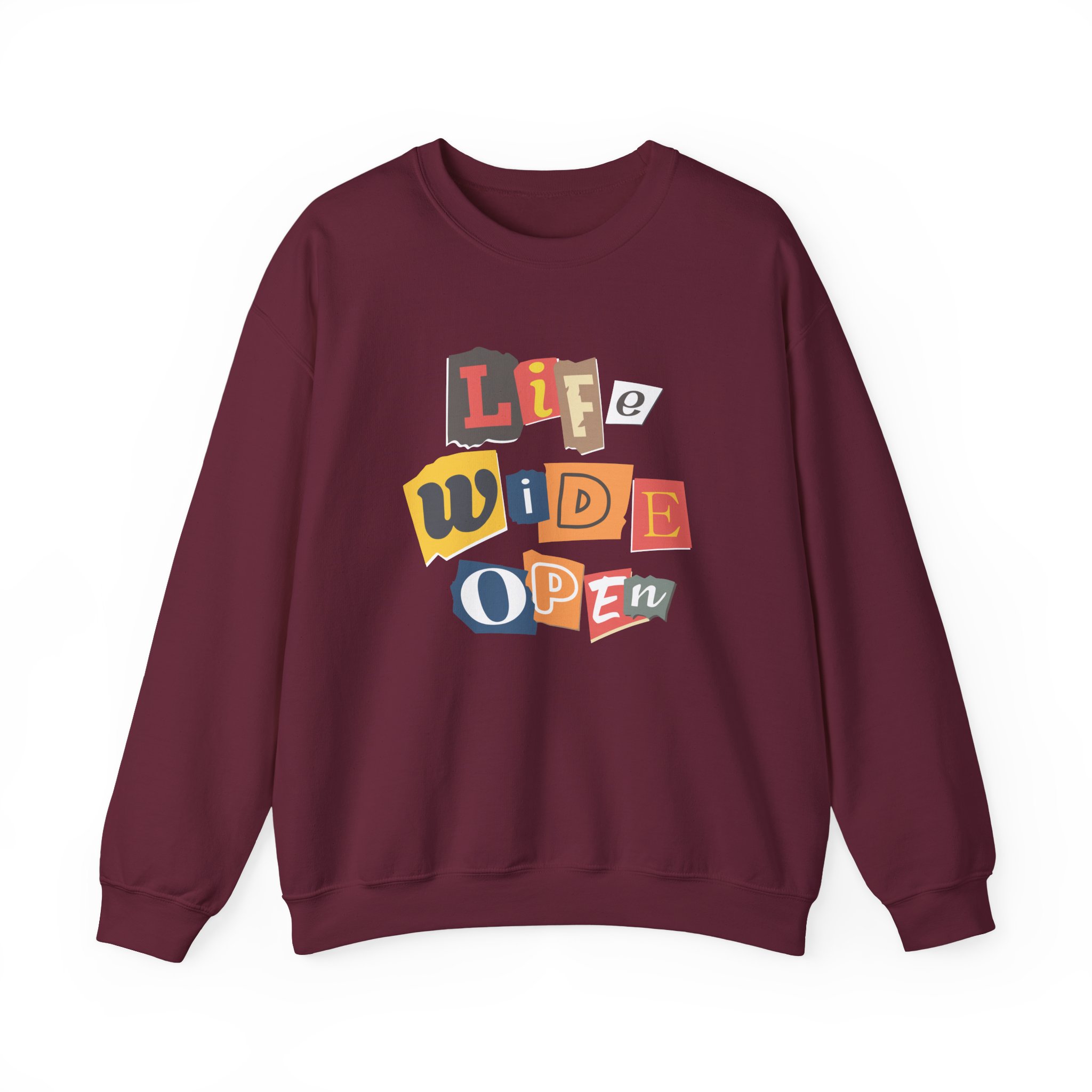 Cboystv Ransom Note Unisex Heavy Blend™ Crewneck Sweatshirt - Image 5