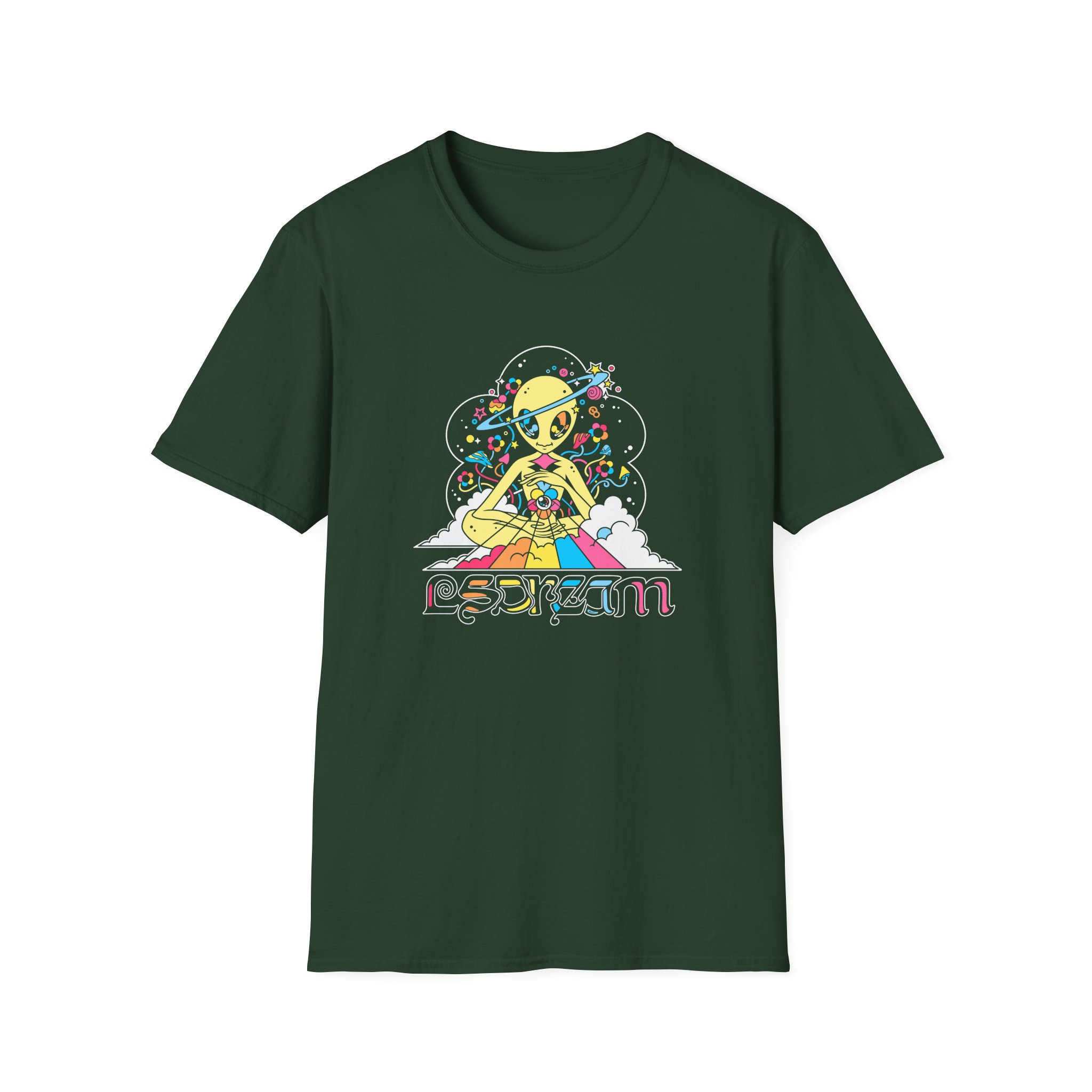 Lsdream Cosmic Love Unisex Softstyle T-Shirt - Image 9