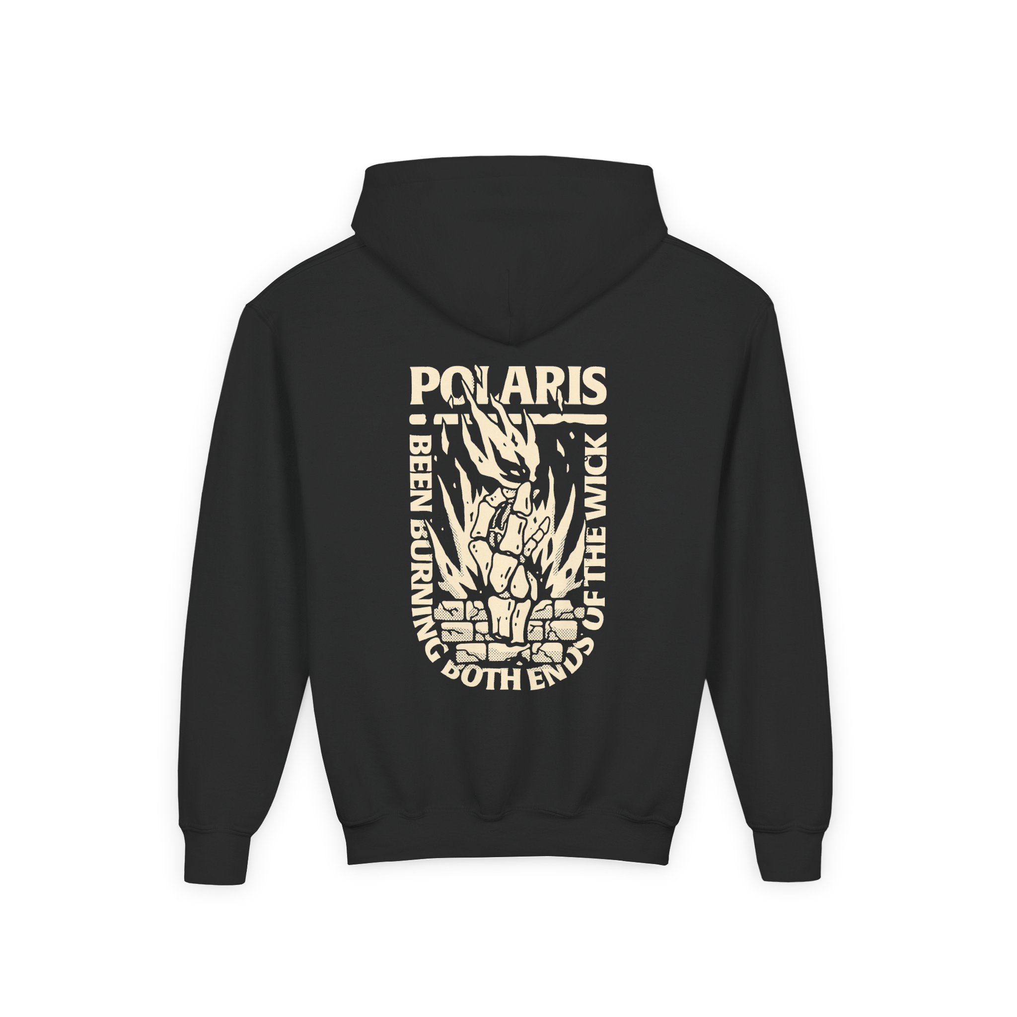 Polaris Wick Youth Heavy Blend Hooded Sweatshirt - Image 2