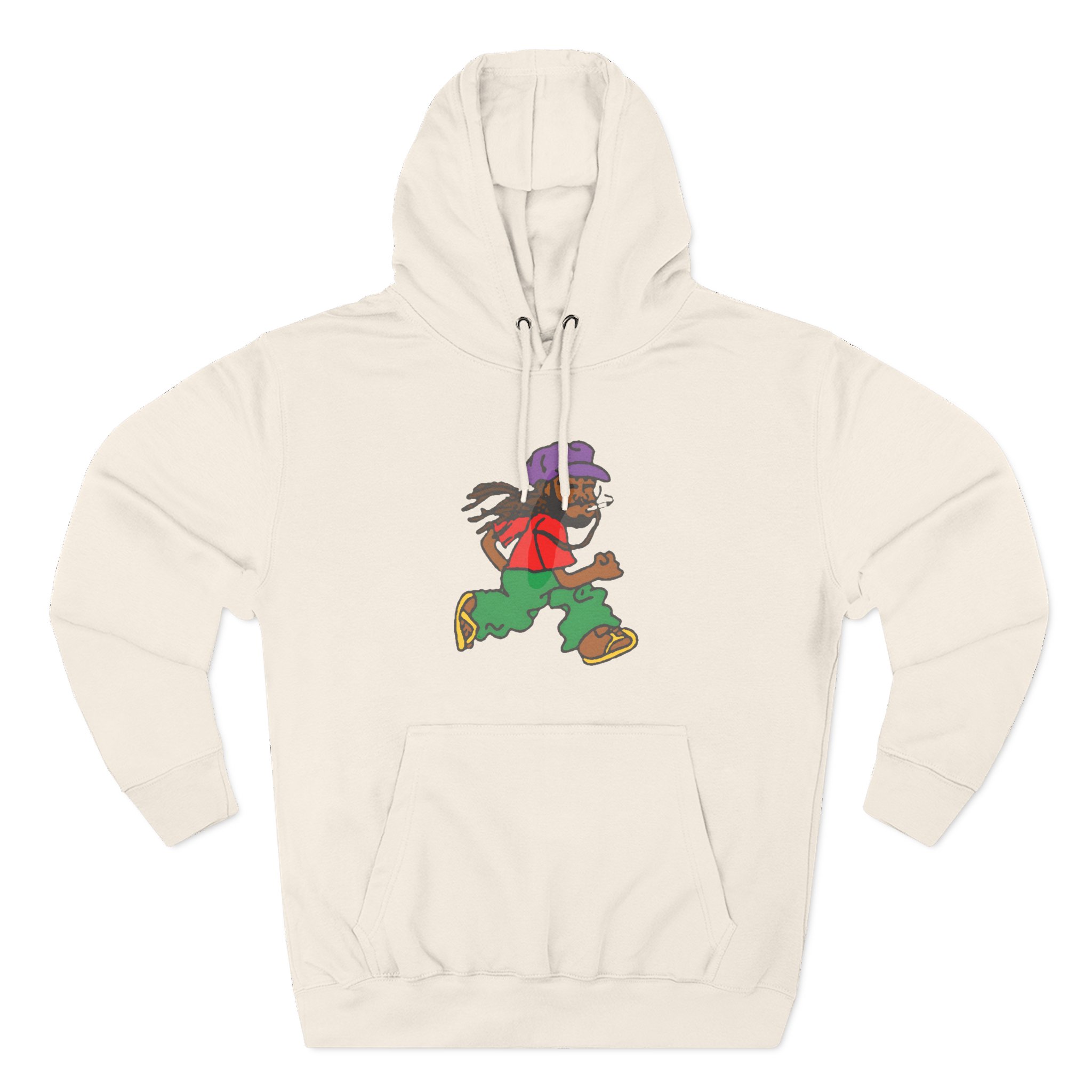 Aminé Running Man Three-panel Fleece Hoodie - Image 5