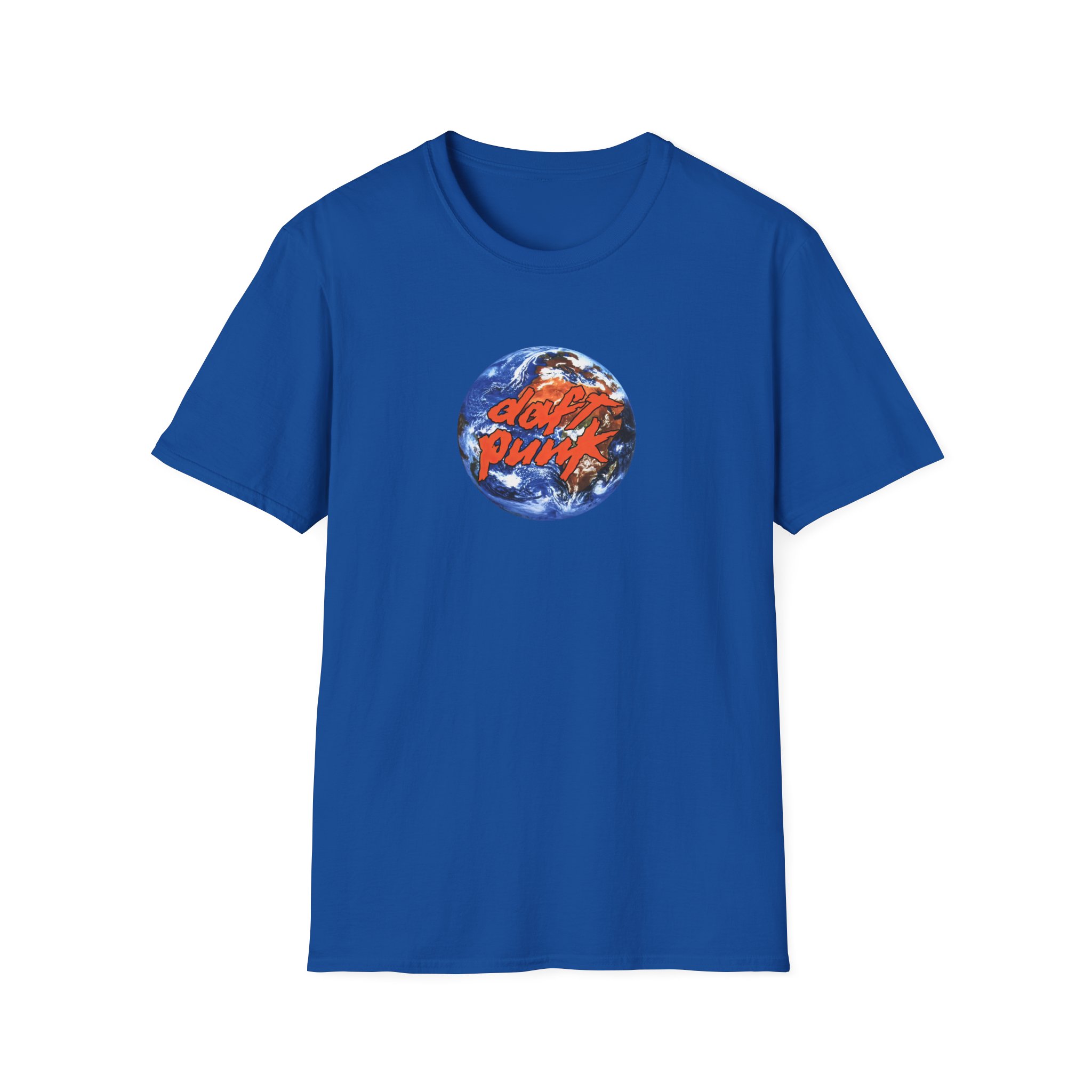 Daft Punk Around the World Unisex Softstyle T-Shirt - Image 15