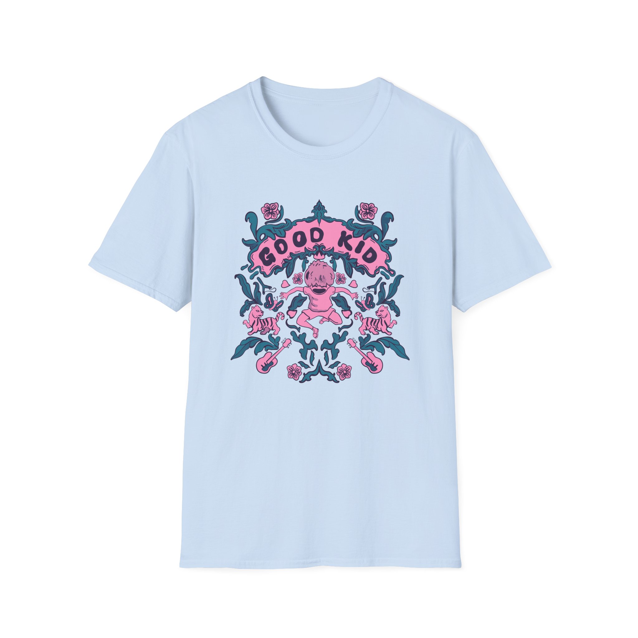 Good Kid Mirror World Unisex Softstyle T-Shirt - Image 19