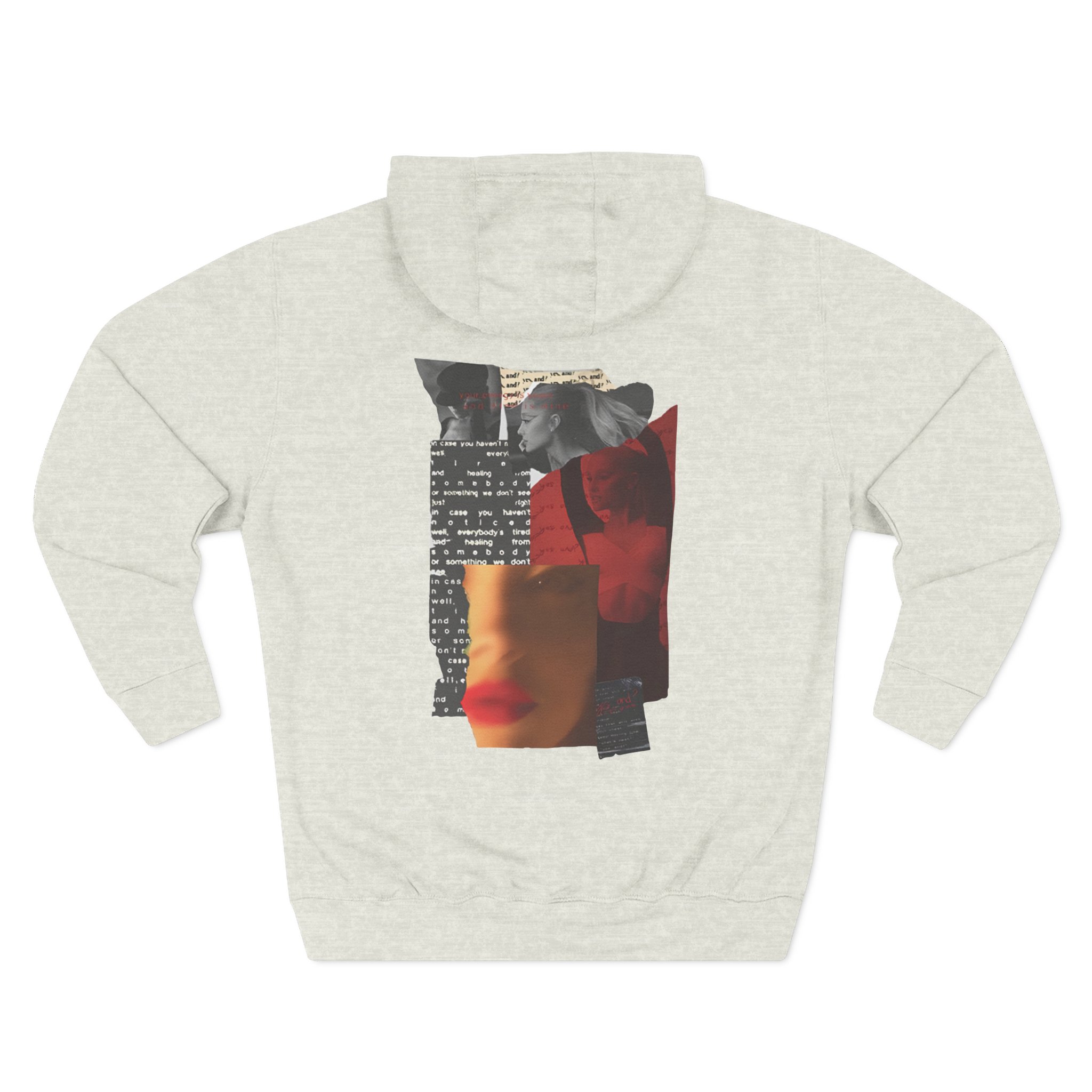 AG Yes, and? Collage Three-Panel Fleece Hoodie - Image 10