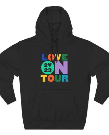 Love on Tour 2023 Three-Panel Fleece Hoodie