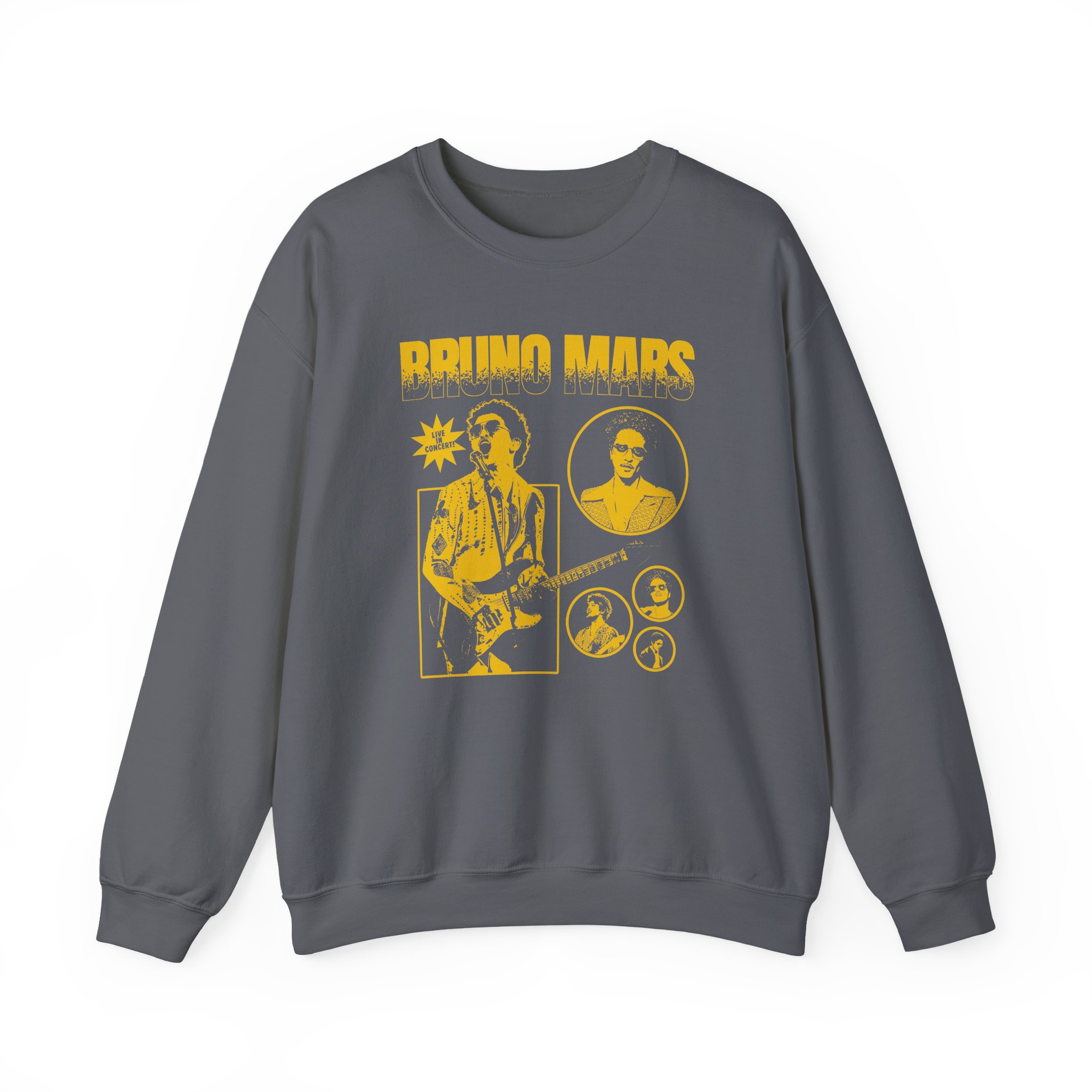 Bruno Mars Unisex Heavy Blend™ Crewneck Sweatshirt - Image 7