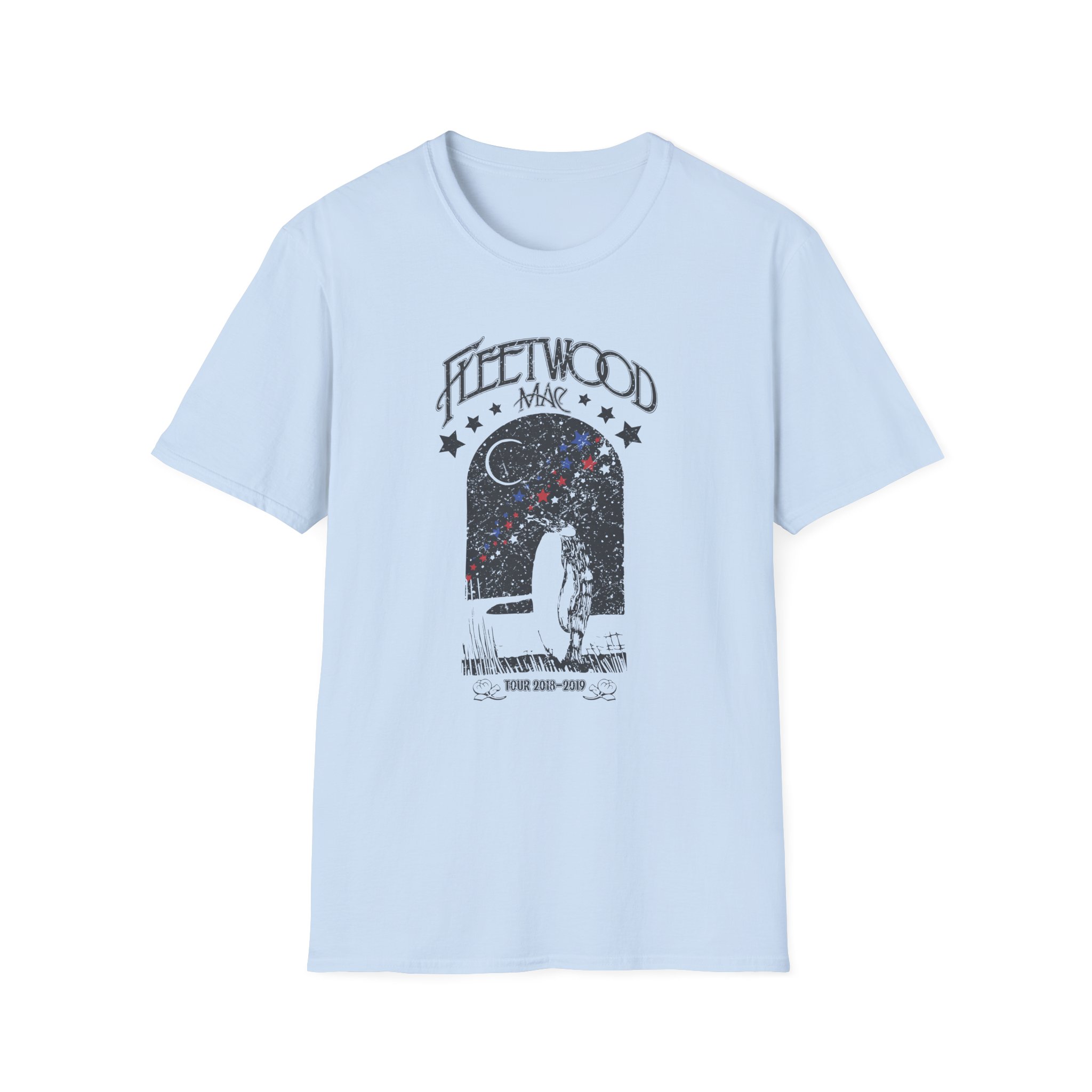 Fleetwood Mac Tour 2018 - 2019 Penguin Unisex Softstyle T-Shirt - Image 17