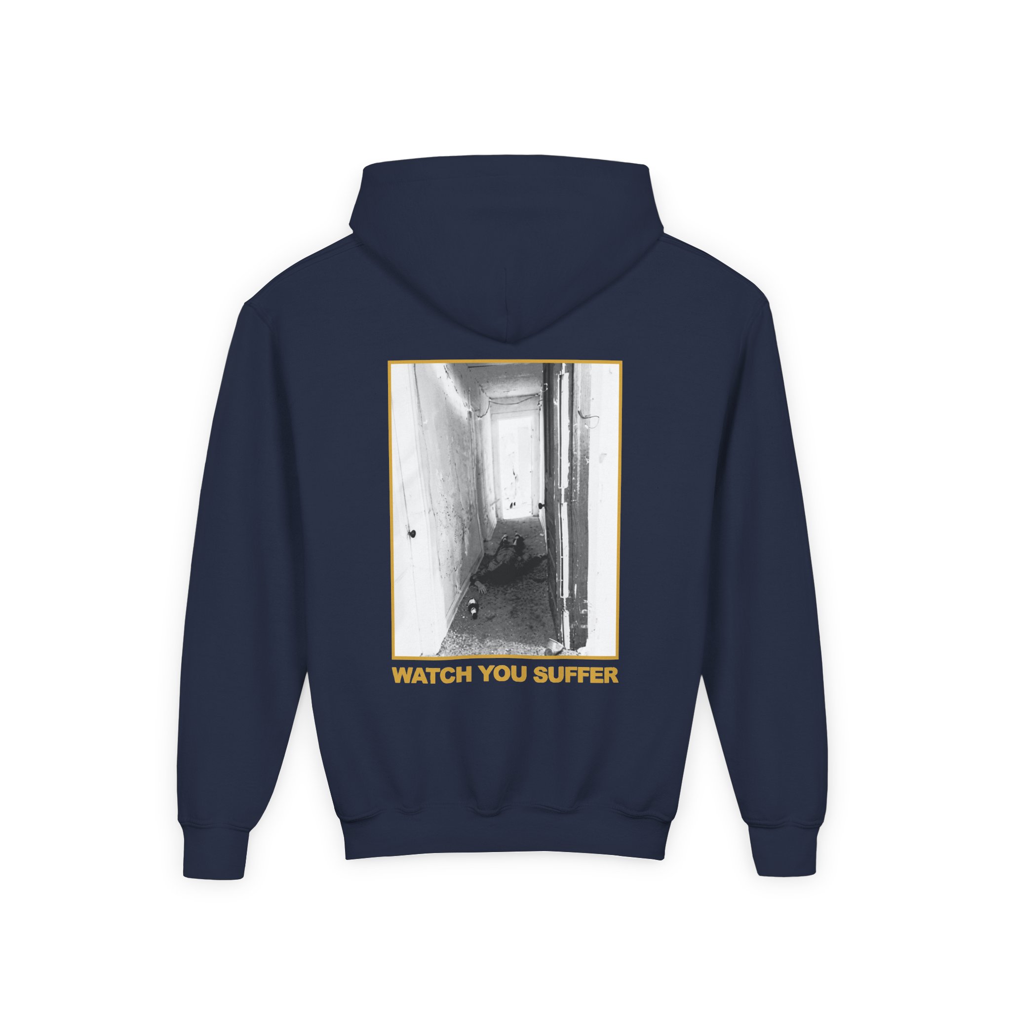 Youth Weekend Nachos Watch You Suffer Heavy Blend Hooded Sweatshirt - Image 10