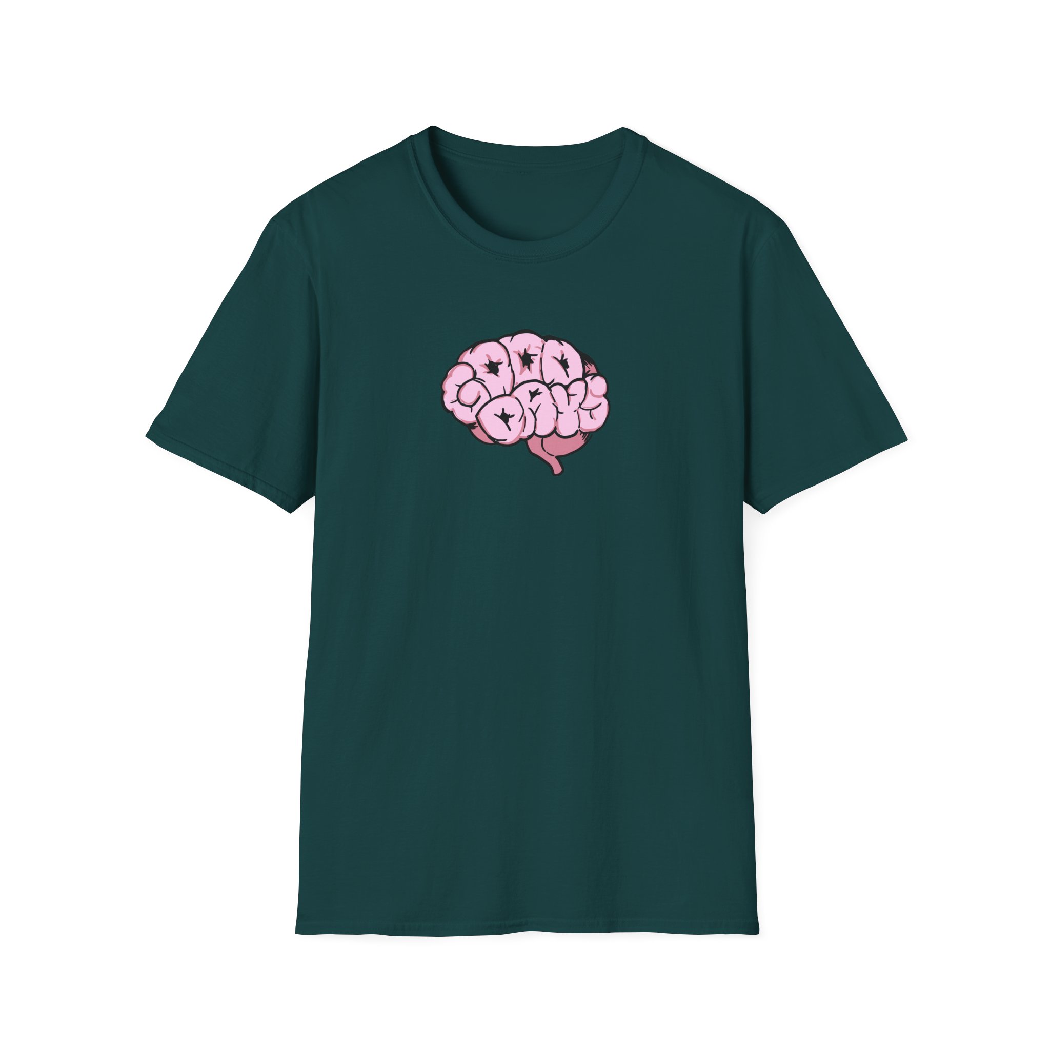Sza Sostde 2020 Good Days Brain Unisex Softstyle T-Shirt - Image 7
