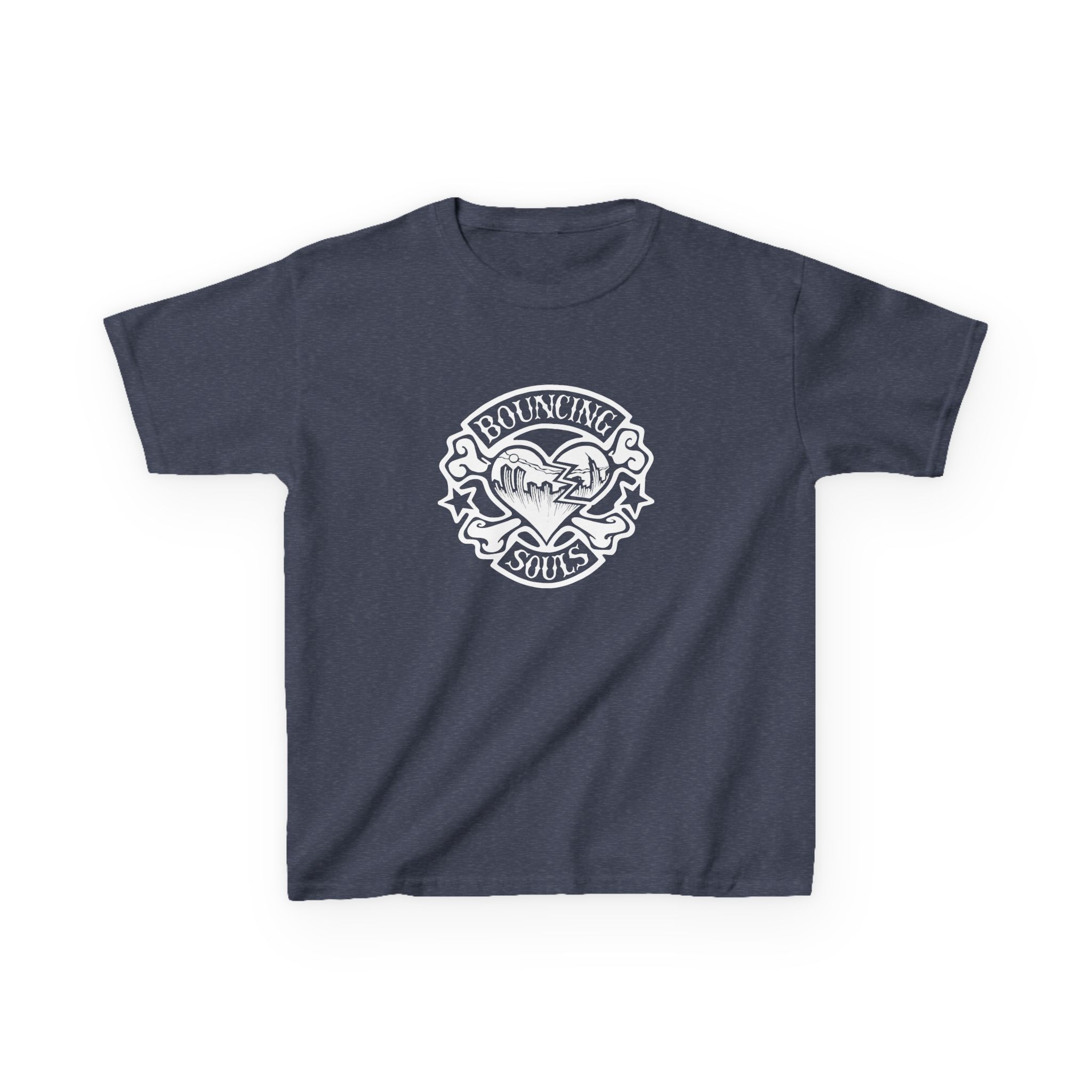Kids Cold Cuts the Bouncing Souls Rocker Heart Heavy Cotton™ Tee - Image 13