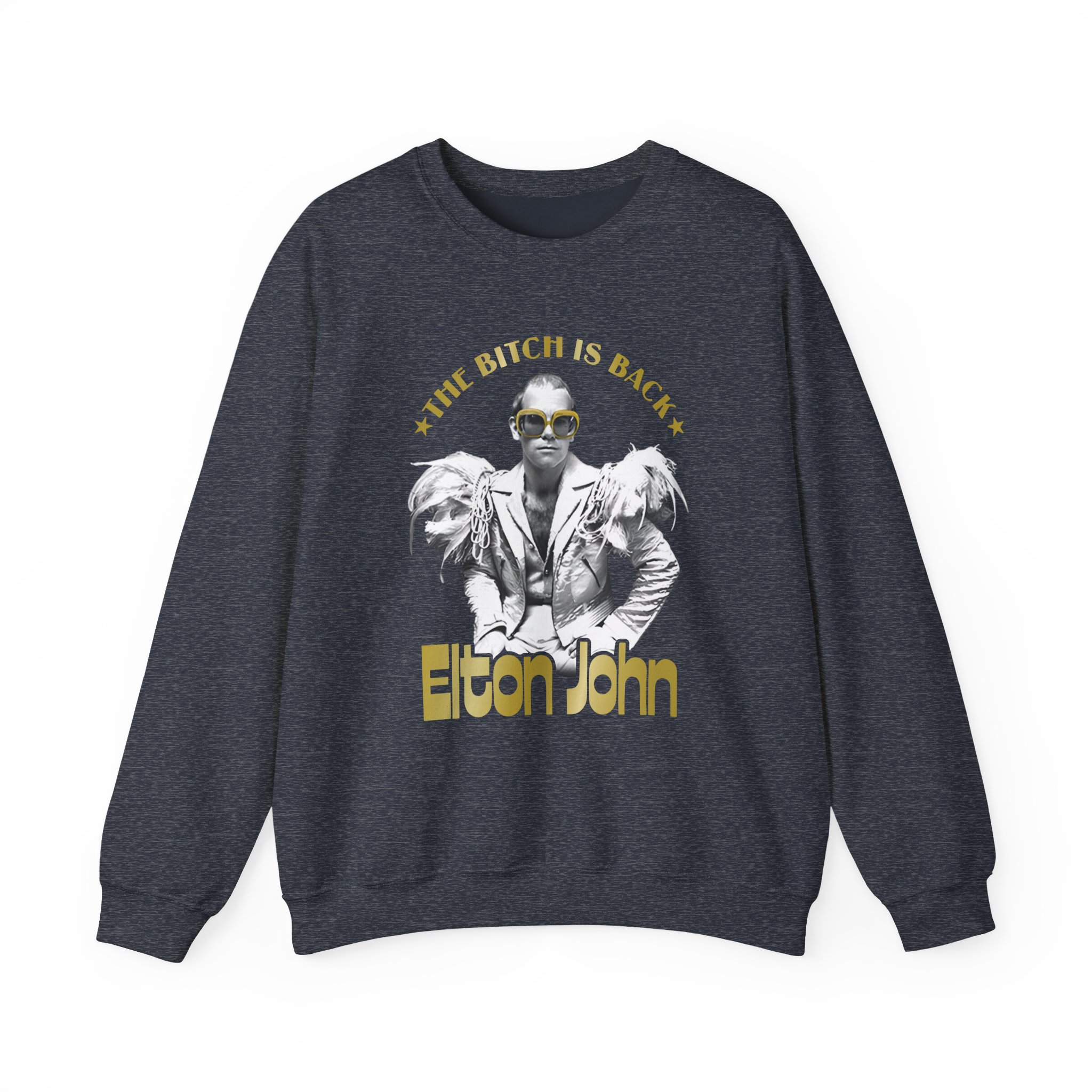 Ej Farewell Bitch is Back Foil Unisex Heavy Blend™ Crewneck Sweatshirt - Image 11