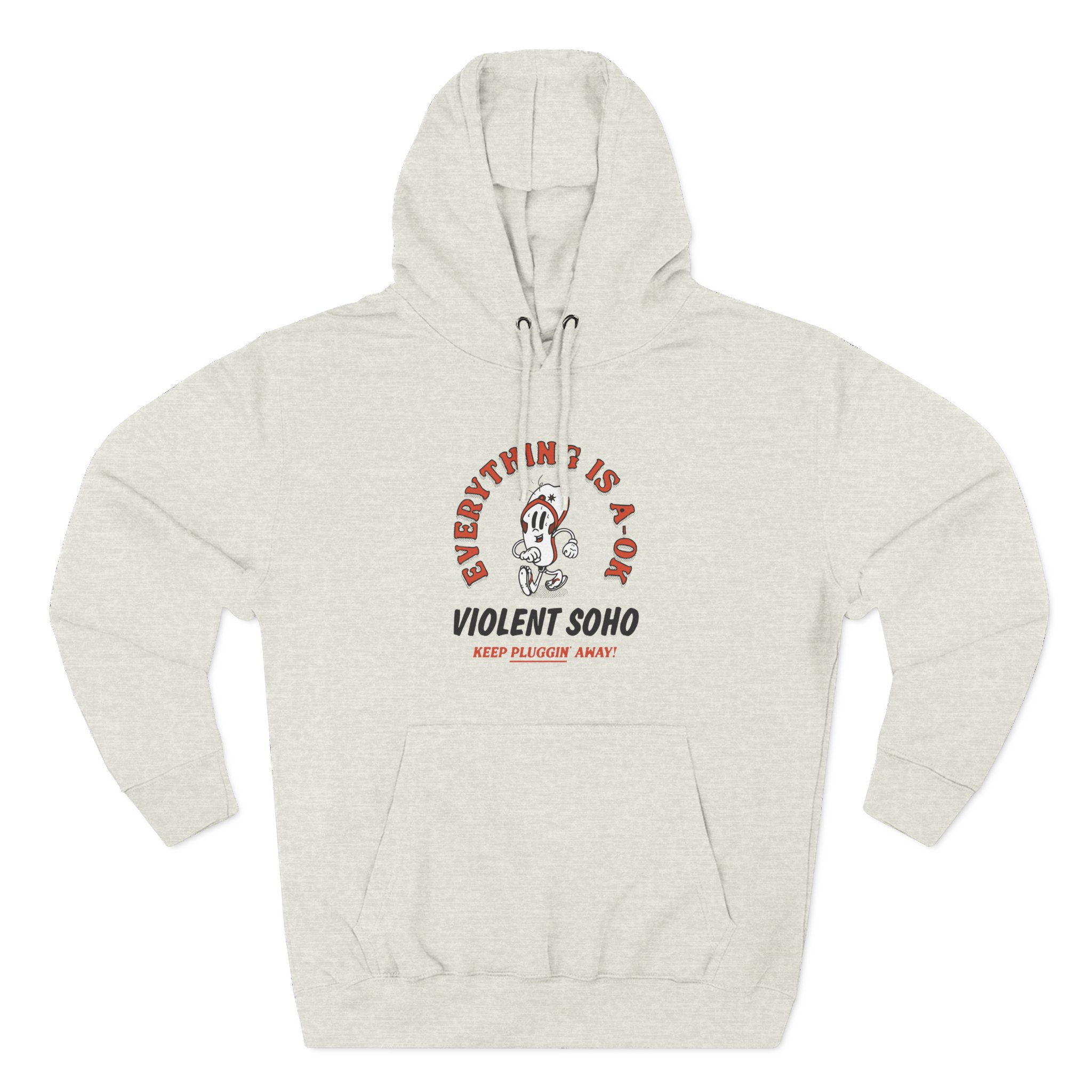 Violent Soho Keep on Pluggin Three-Panel Fleece Hoodie - Image 9