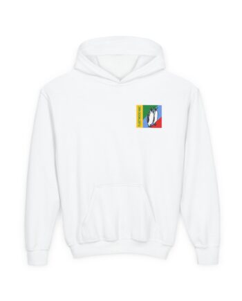 Fleetwood Mac Duo Penguin Collared Youth Heavy Blend Hooded Sweatshirt