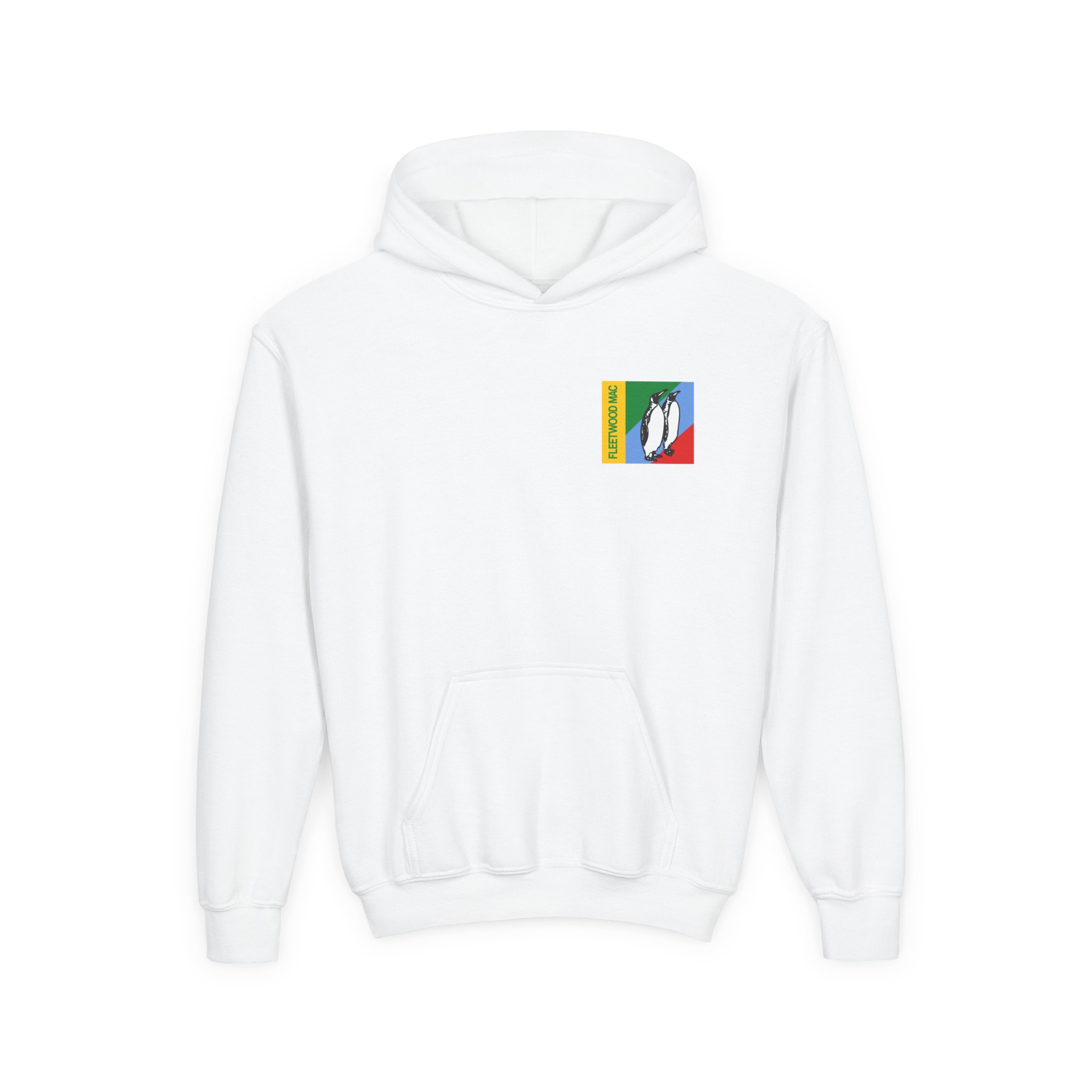 Fleetwood Mac Duo Penguin Collared Youth Heavy Blend Hooded Sweatshirt