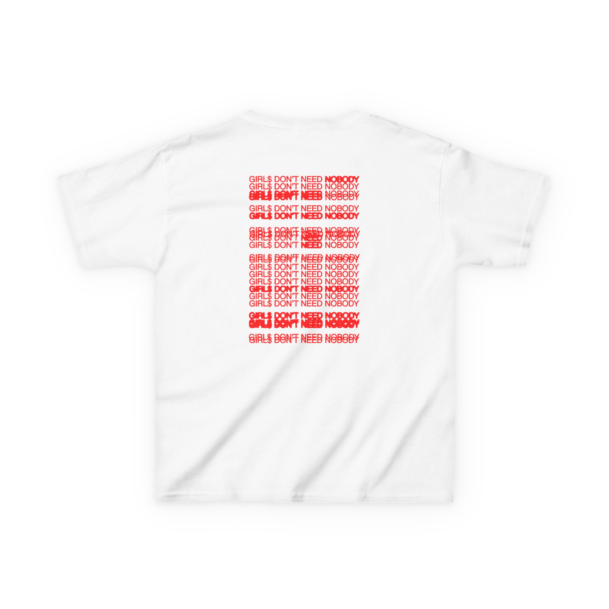 Dom Dolla Don't Need Nobody Repeat Kids Heavy Cotton™ Tee - Image 4